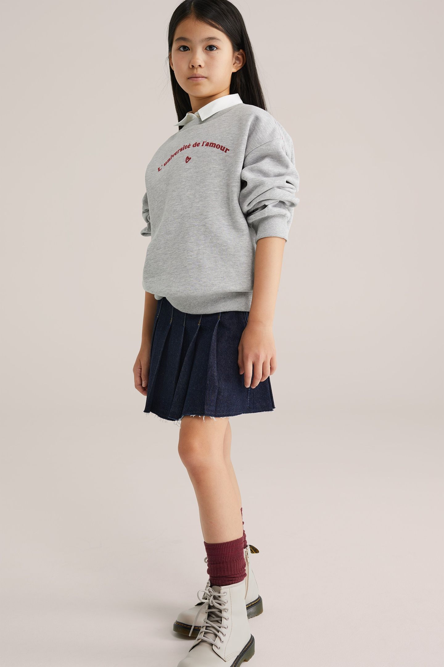 SKIRT MINI LENGTH DARK BLUE 5