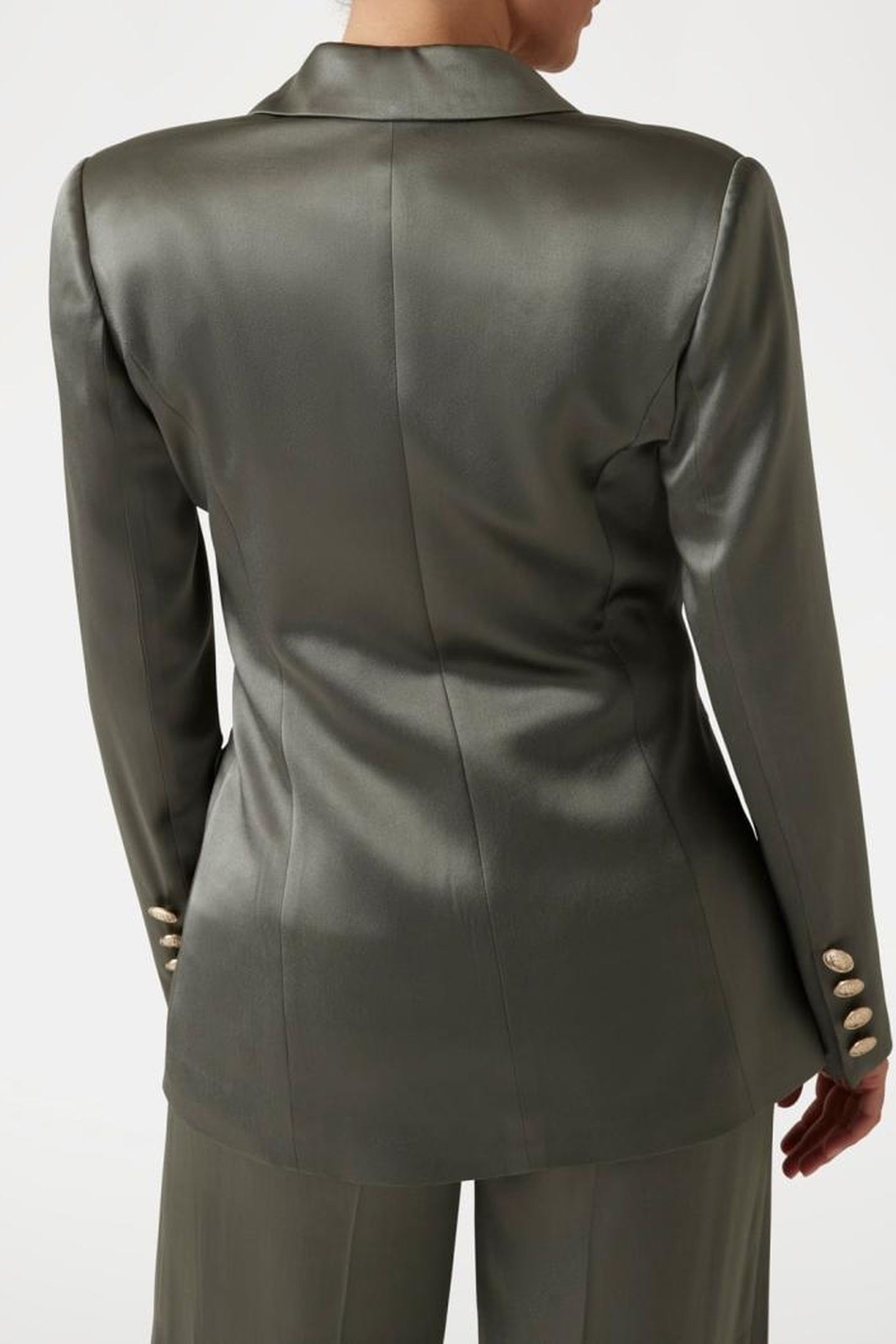 MARCIANO BY GUESS FANNIE BLAZER STONE OLIVE 3