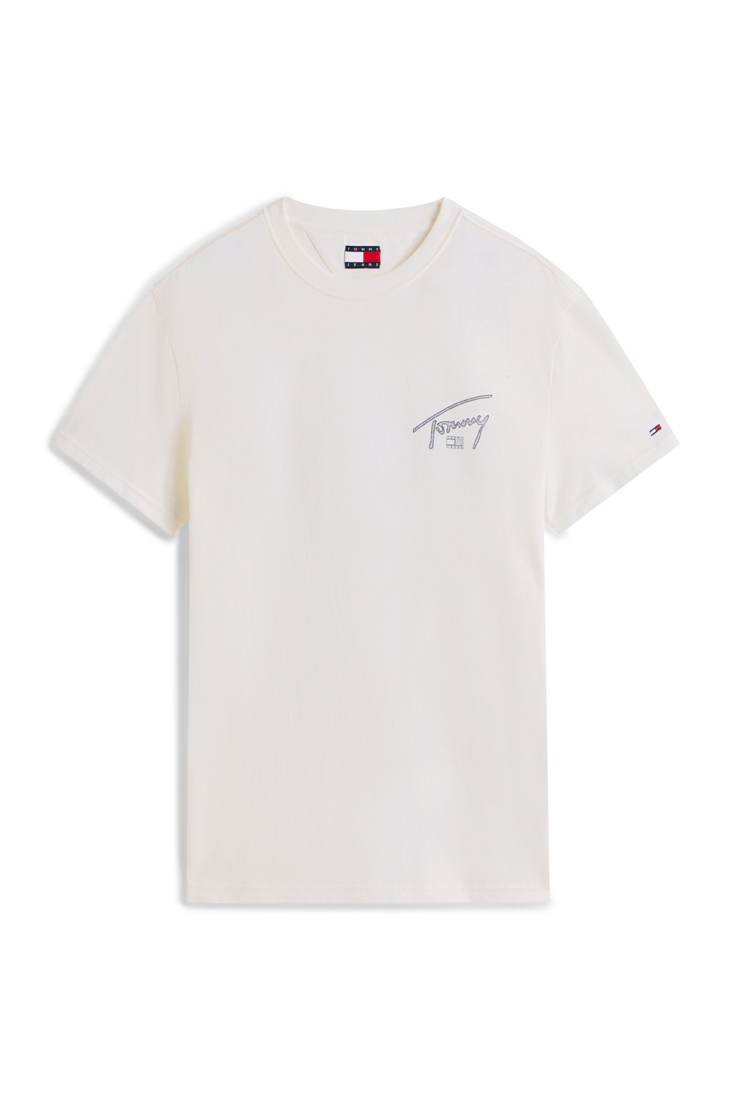 REGULAR SIGN BACKPRINT T-SHIRT ECRU 4