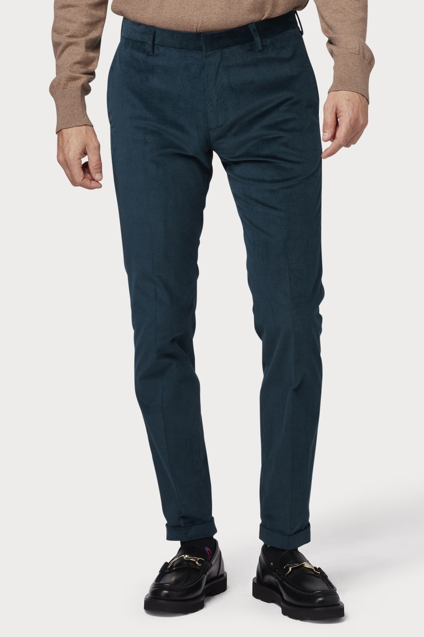 TROUSER PETROL GREEN 1