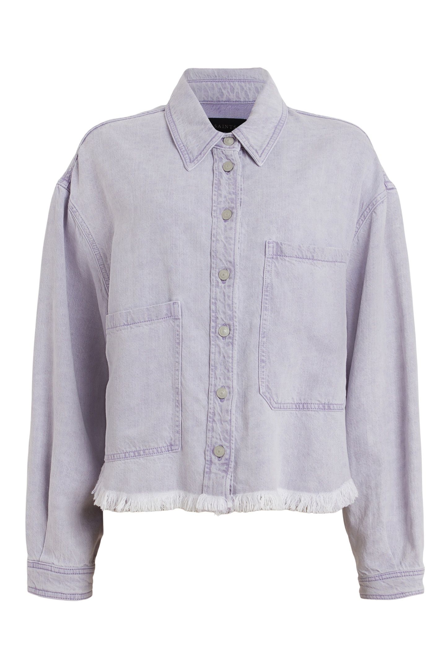 NICOLA DENIM SHACKET WASHED PURPLE 5