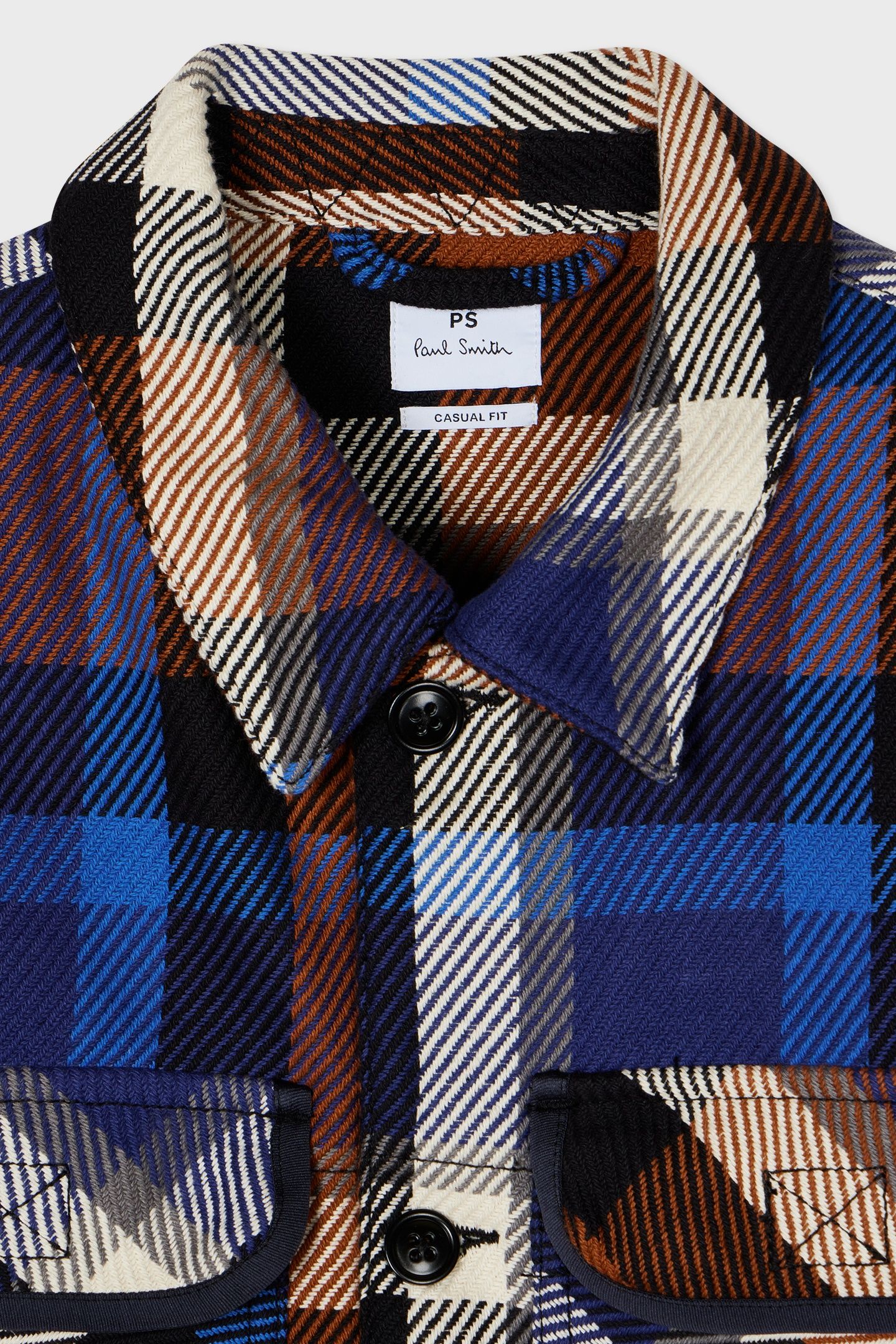 LS CASUAL FIT SHIRT JKT INKY BLUE 6