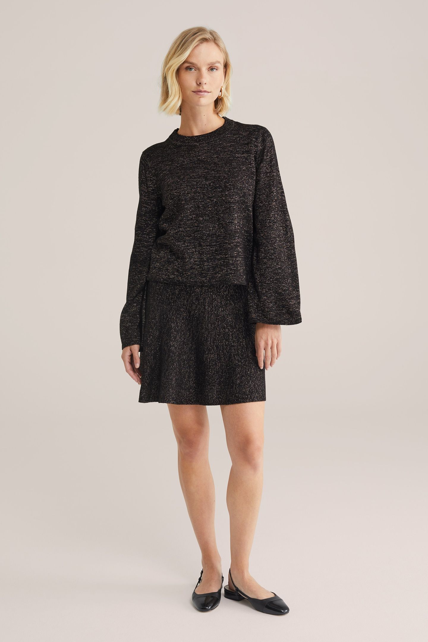 KNITTED PULLOVER BLACK 3