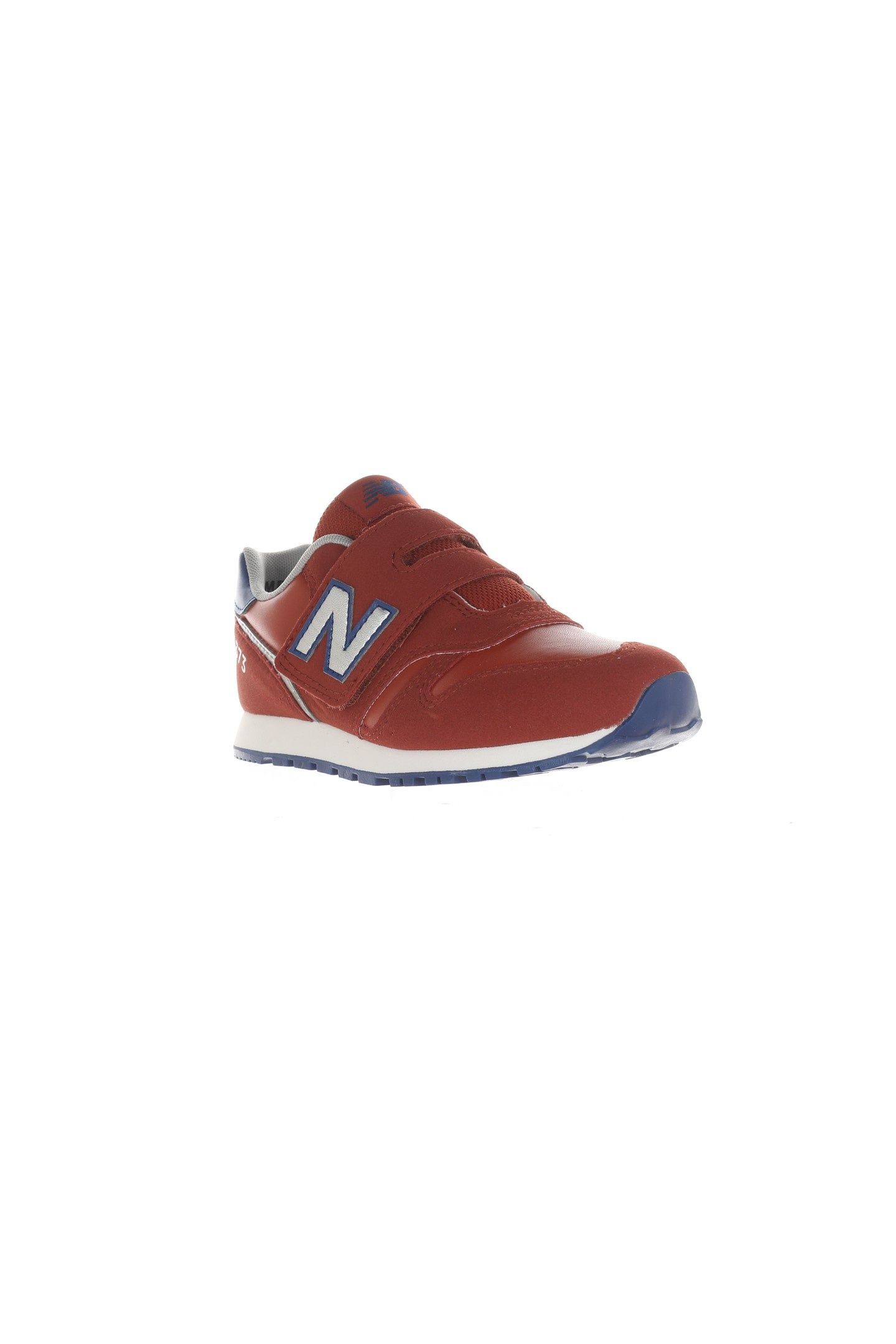 BOYS 373 HOOK AND LOOP BRICK RED 4