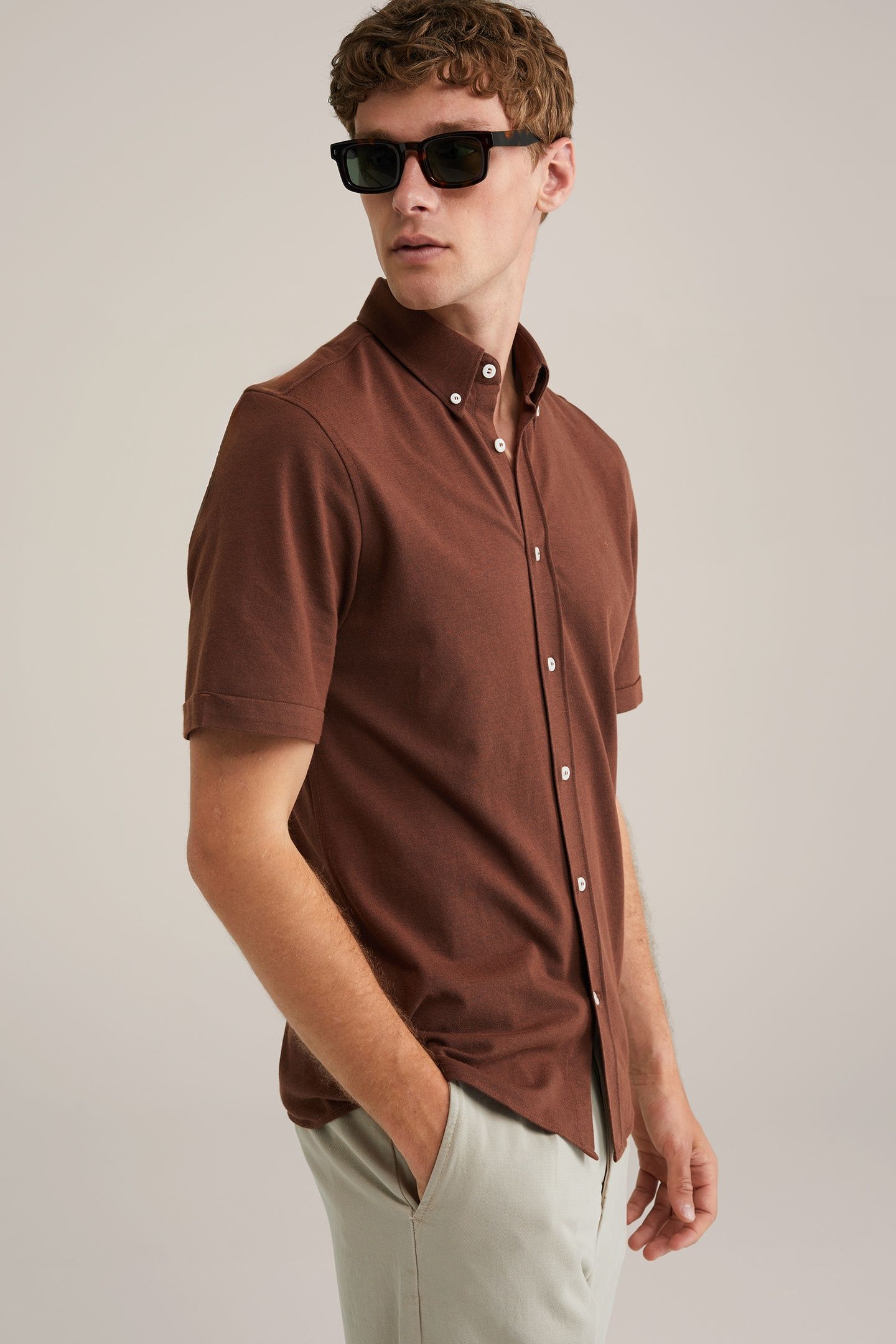 SHIRT BROWN 5