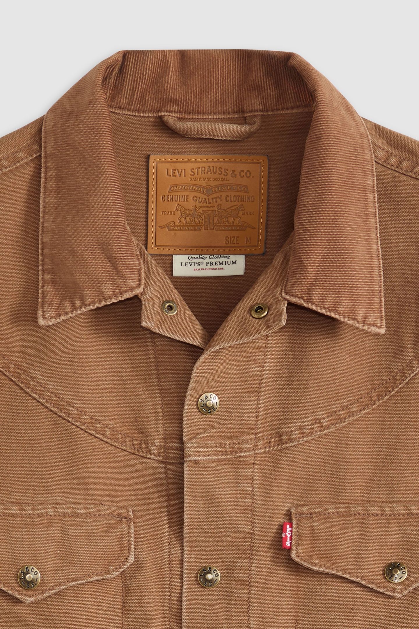 WESTERN SHORTHORN TRUCKER JACKET BROWN 5