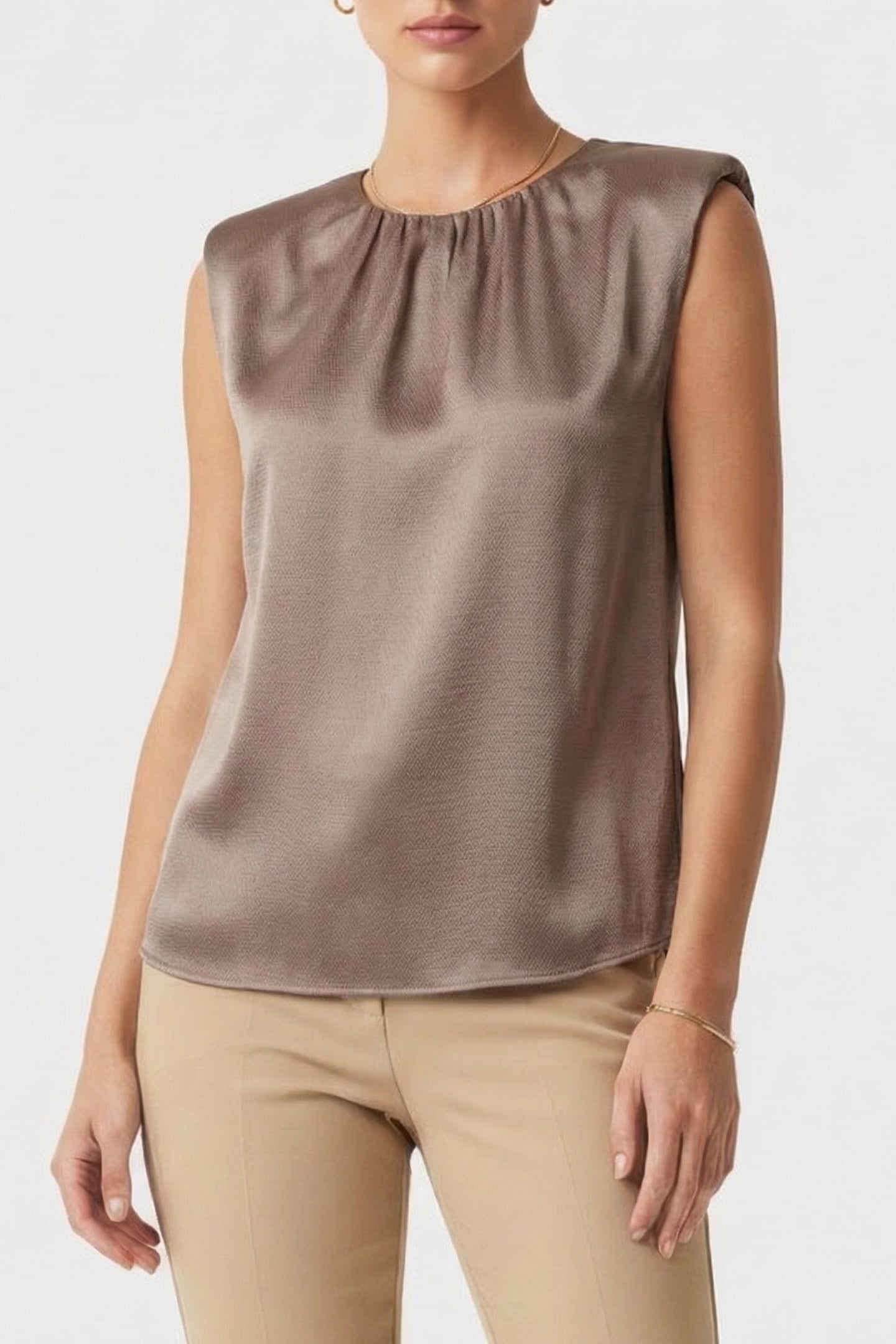 MARCIANO BY GUESS JOANA SL TOP NATURAL ALMOND 1
