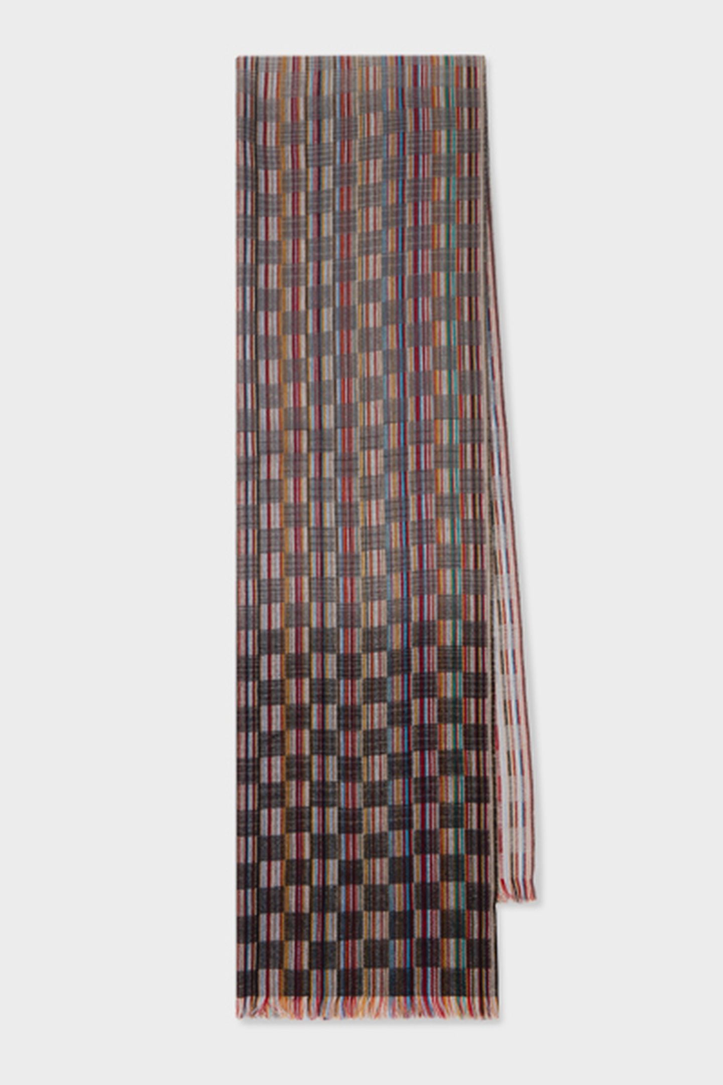 SCARF WEAVE SIGNATURE GREY 3