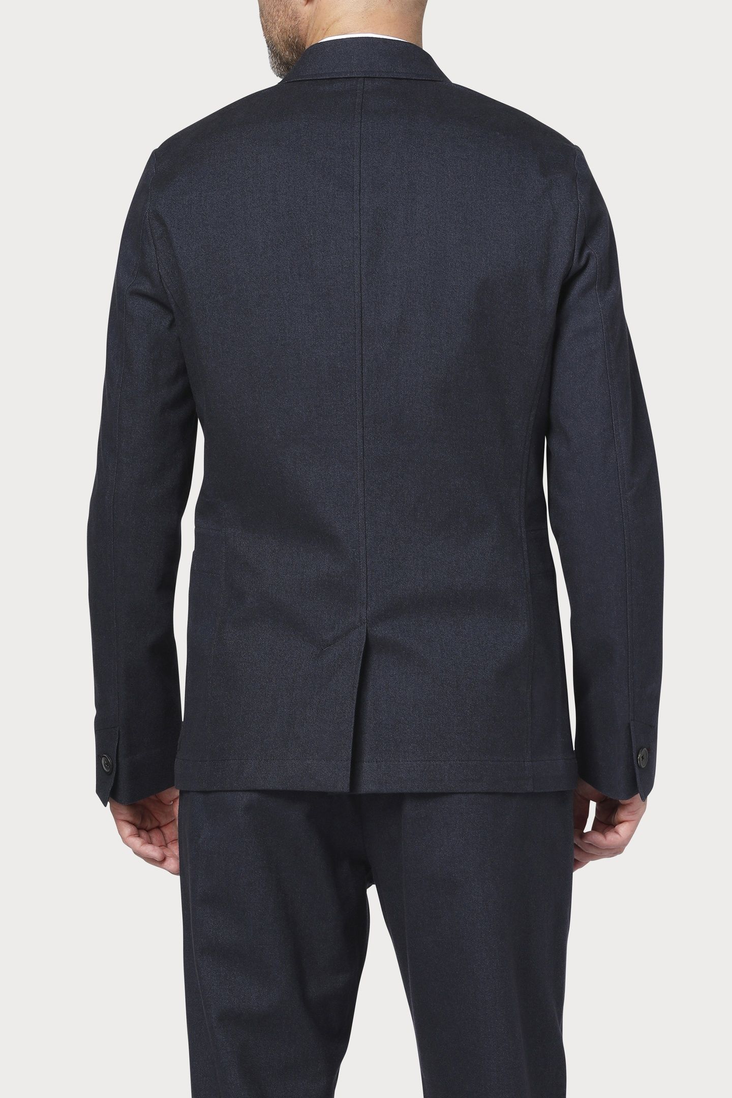 CASUAL FIT 2 BTN JACKET VERY DARK NAVY 4