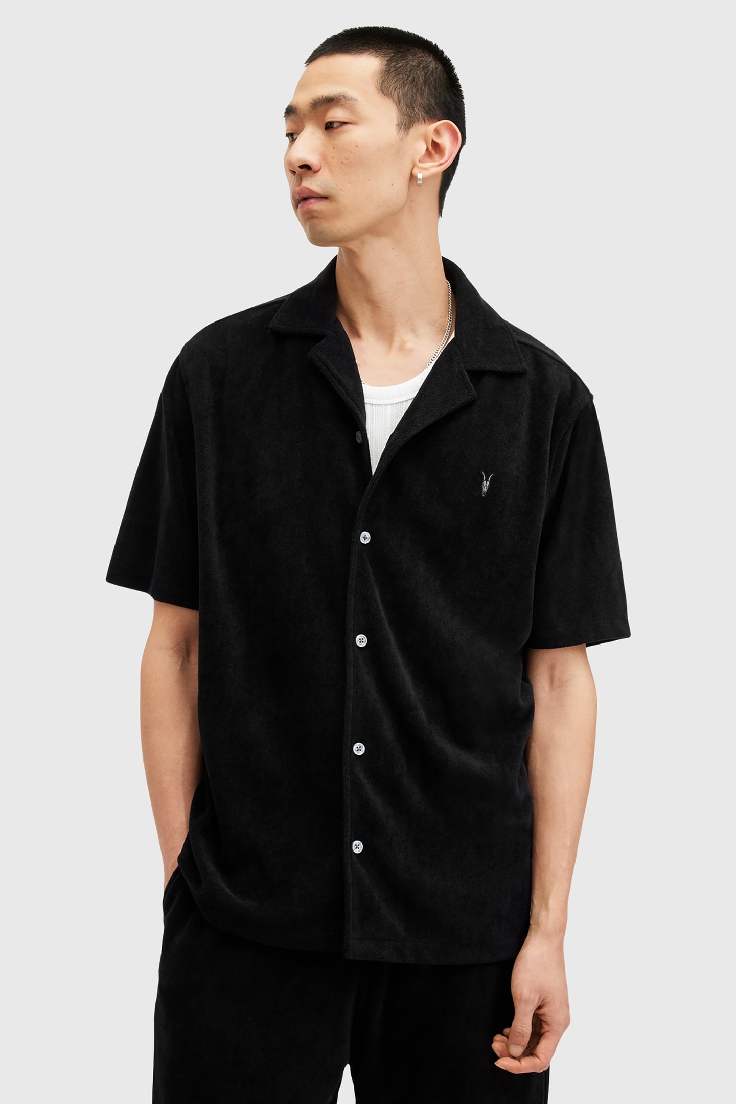FELIX SS SHIRT JET BLACK 1