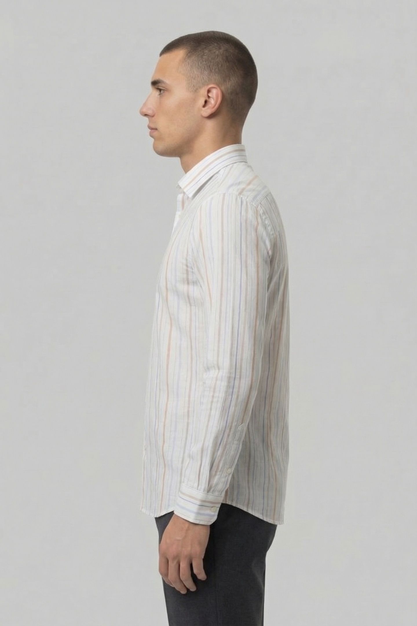 S/C REGULAR FIT SHIRT WHITE 3