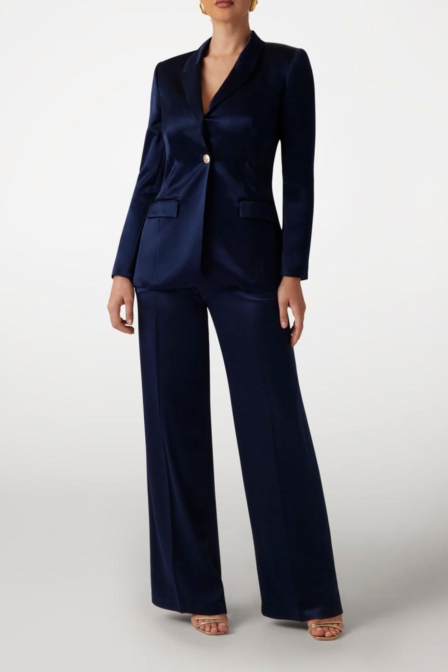 MARCIANO BY GUESS FANNIE BLAZER NOCTURNAL NAVY 1