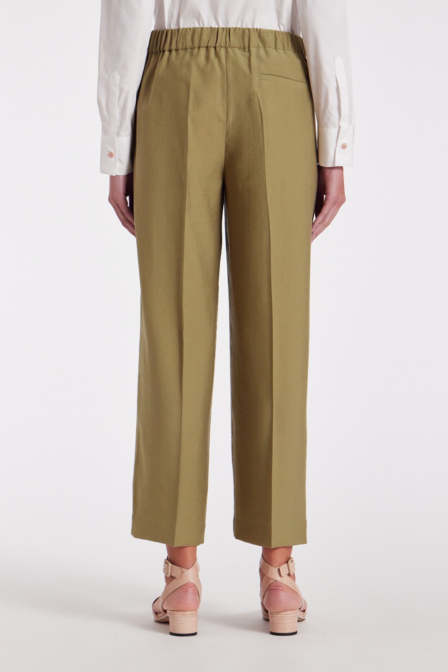 TROUSERS LT GREYISH GREEN 6