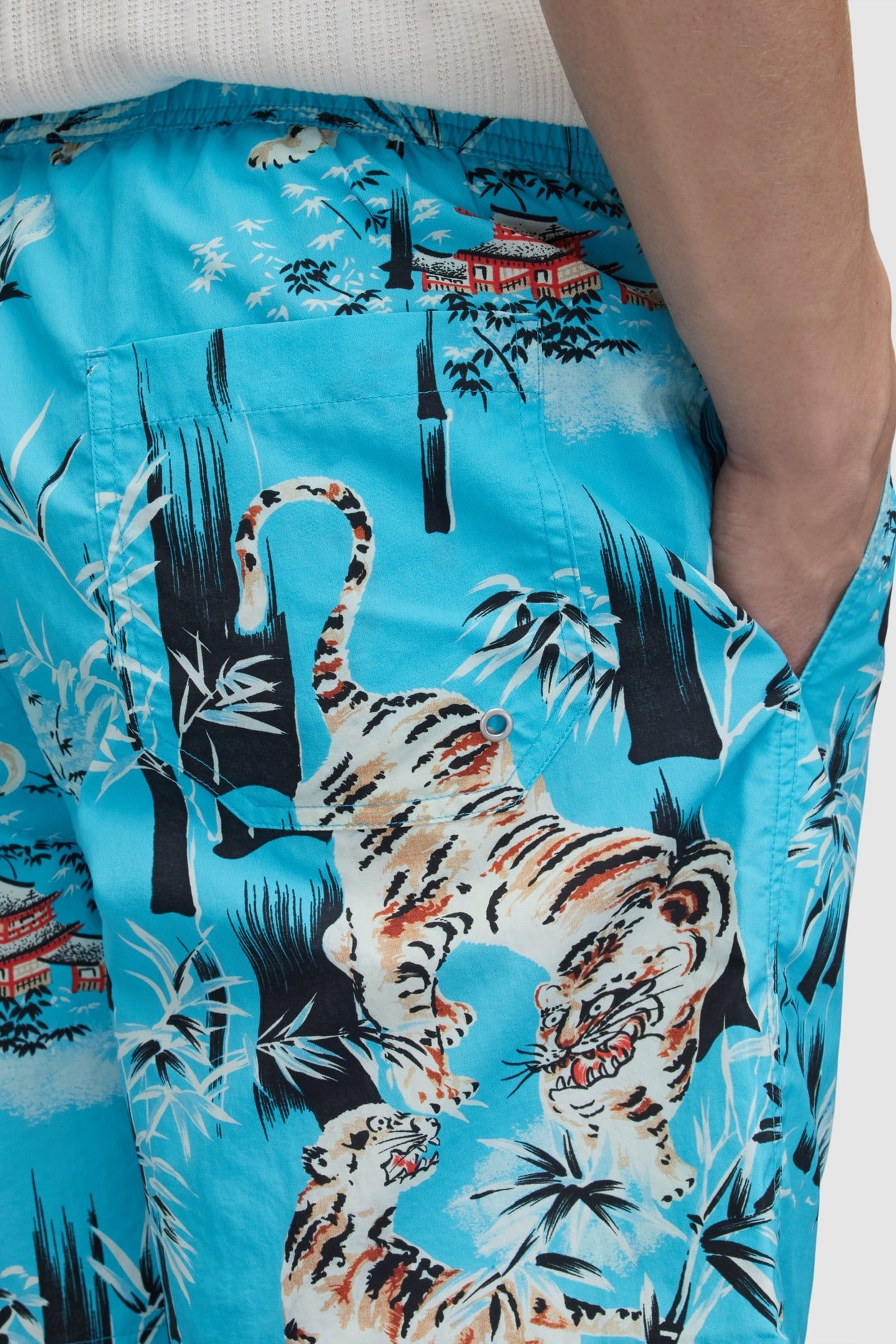 TAGISE SWIMSHORT CYAN BLUE 6