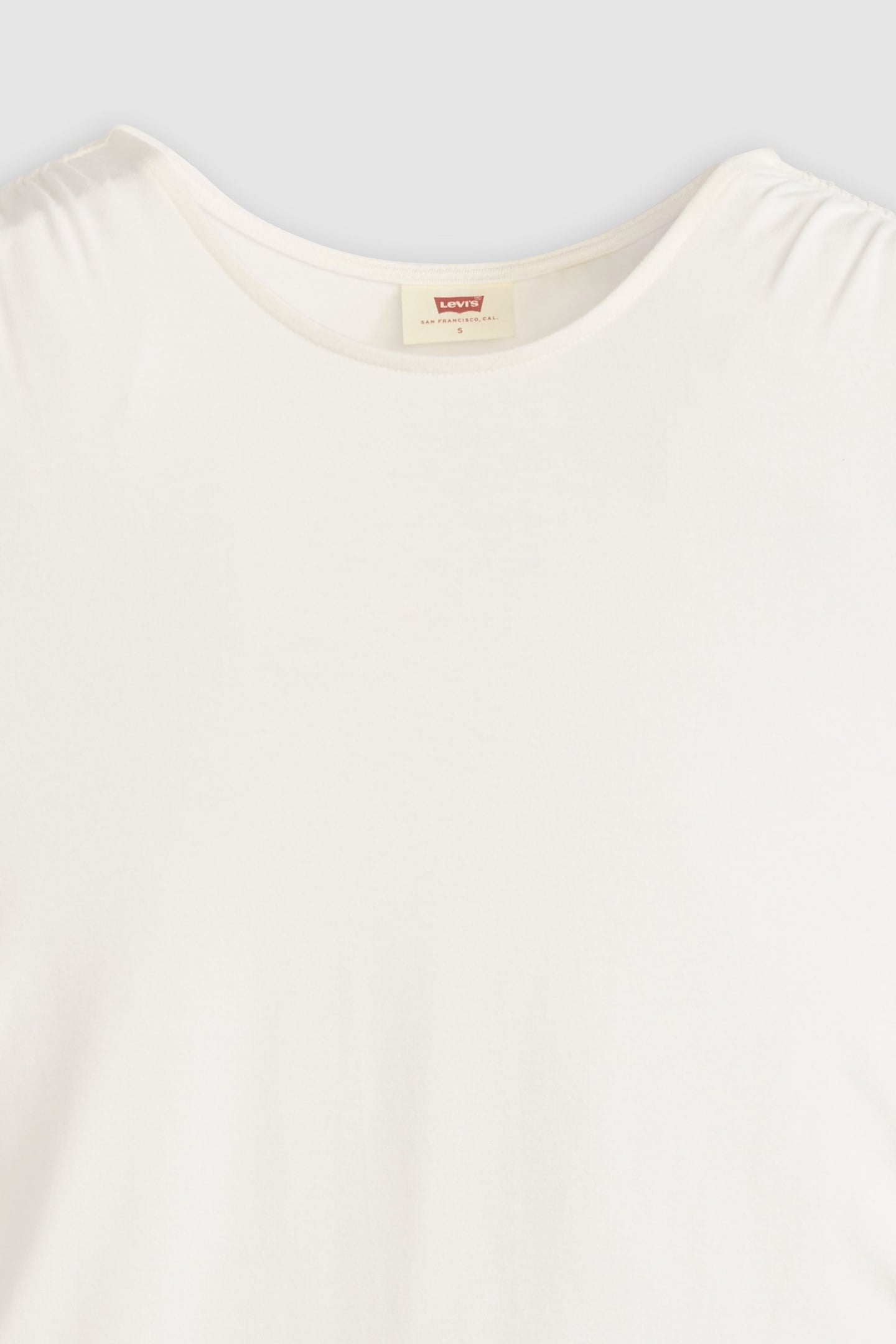 CRYSTAL RUCHED TOP WHITE 5