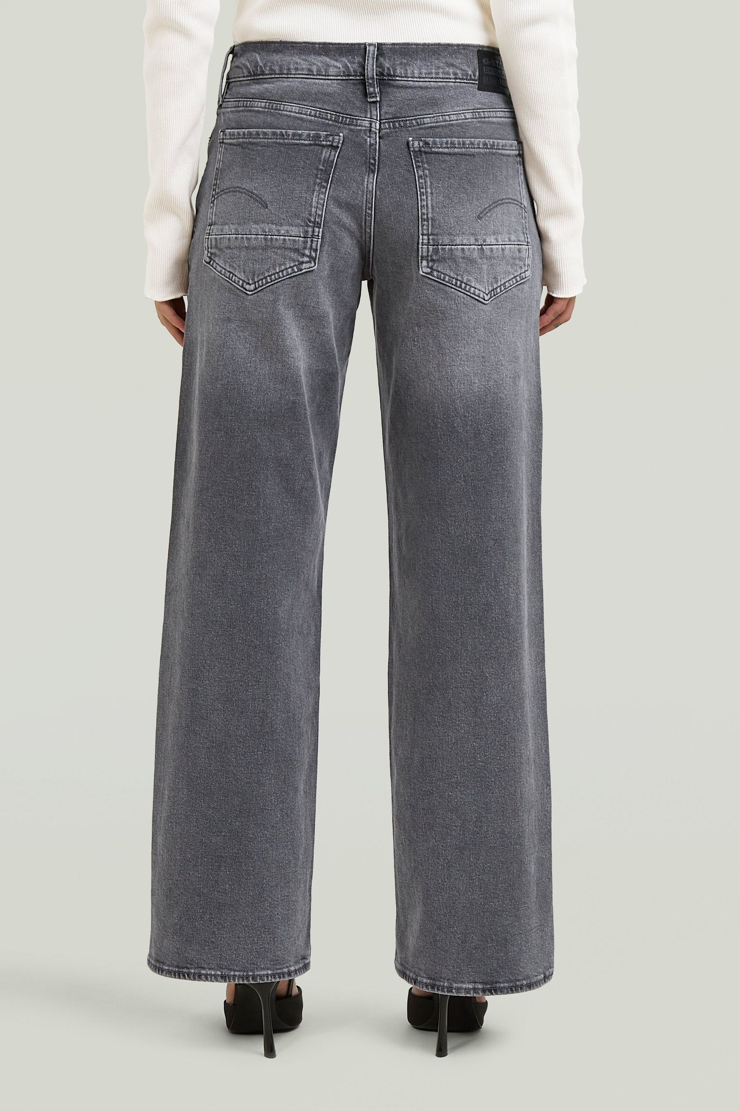 JUDEE LOOSE JEANS FADED BLADE 3