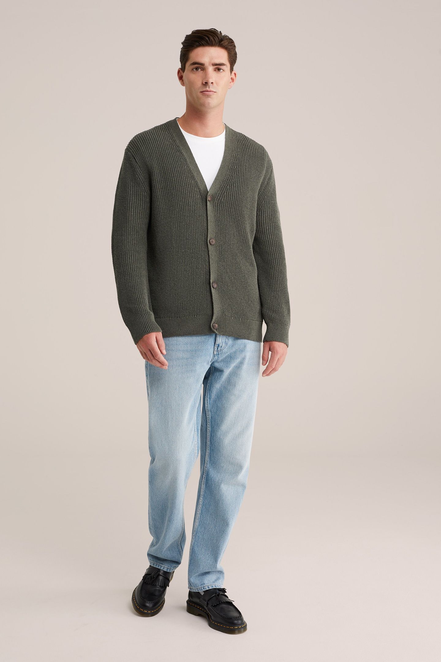 CARDIGAN DARK GREEN 3