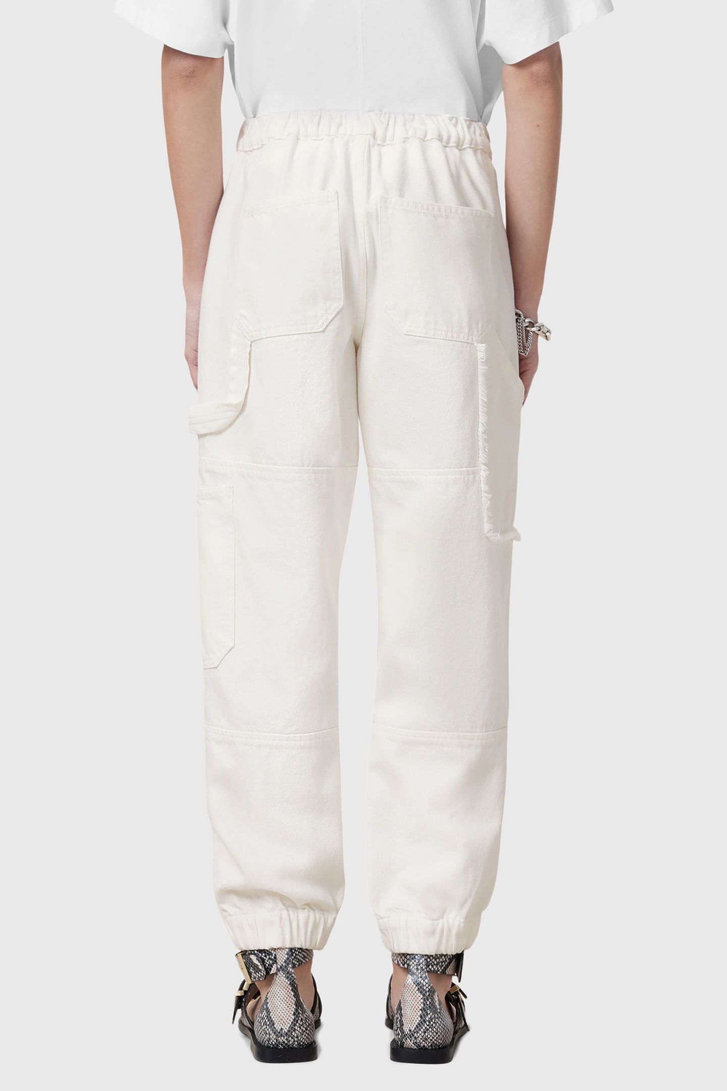 MILA FRAY TROUSER OFF WHITE 4