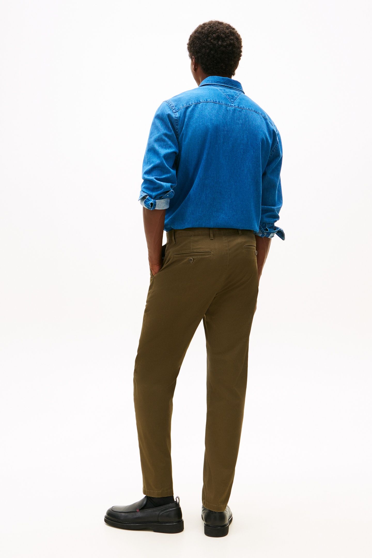 HARLEM ESSENTIAL CHINO ARMY GREEN 2