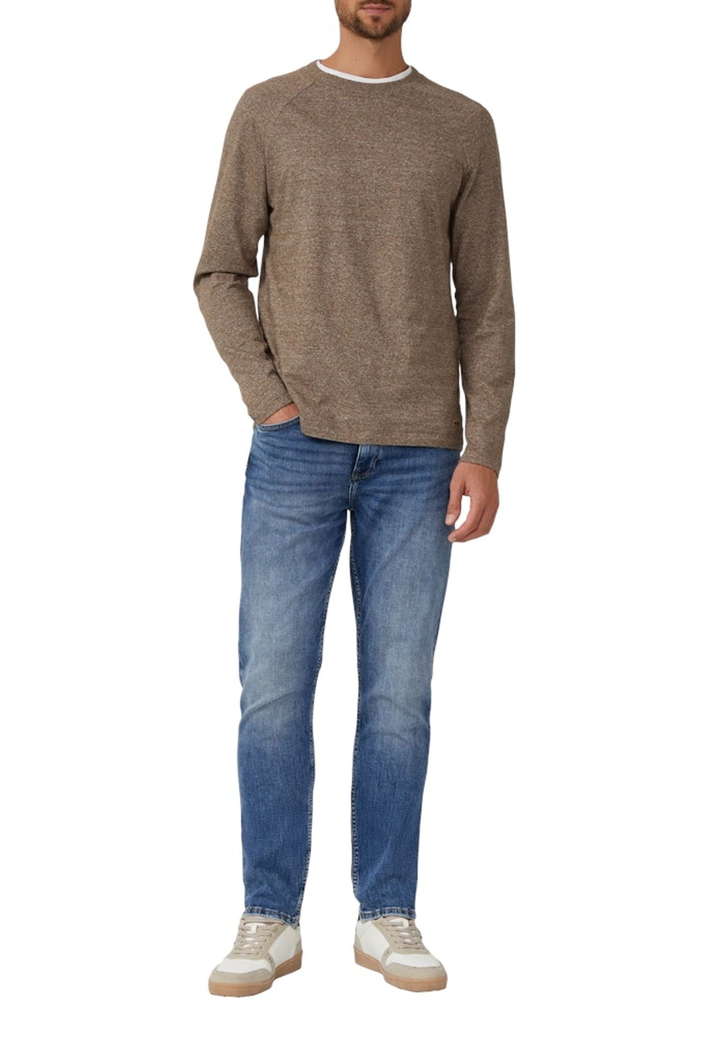 S.OLIVER T-SHIRTS BROWN 2