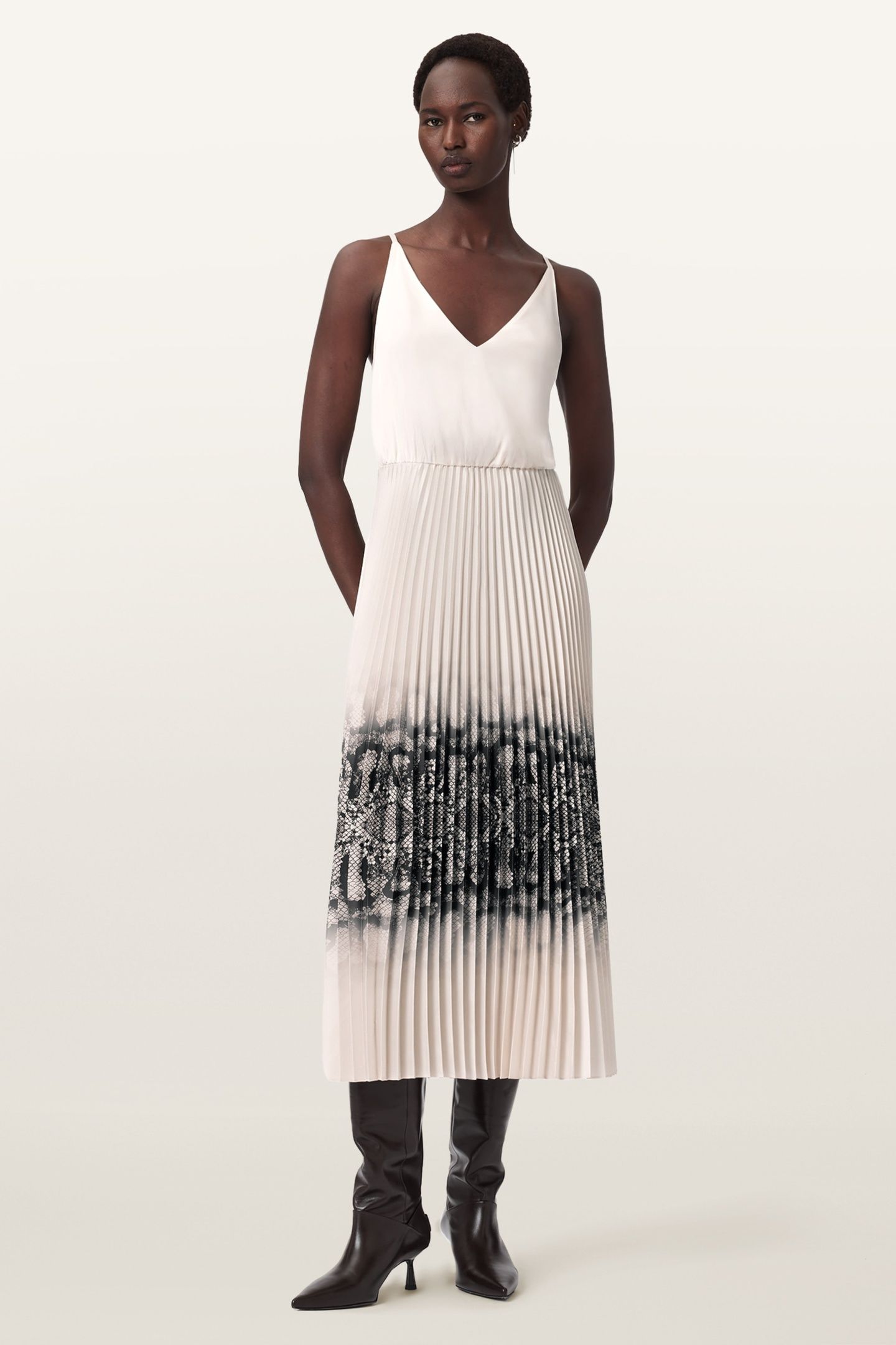 CURTIS OPHIS DRESS CHALK WHITE 2