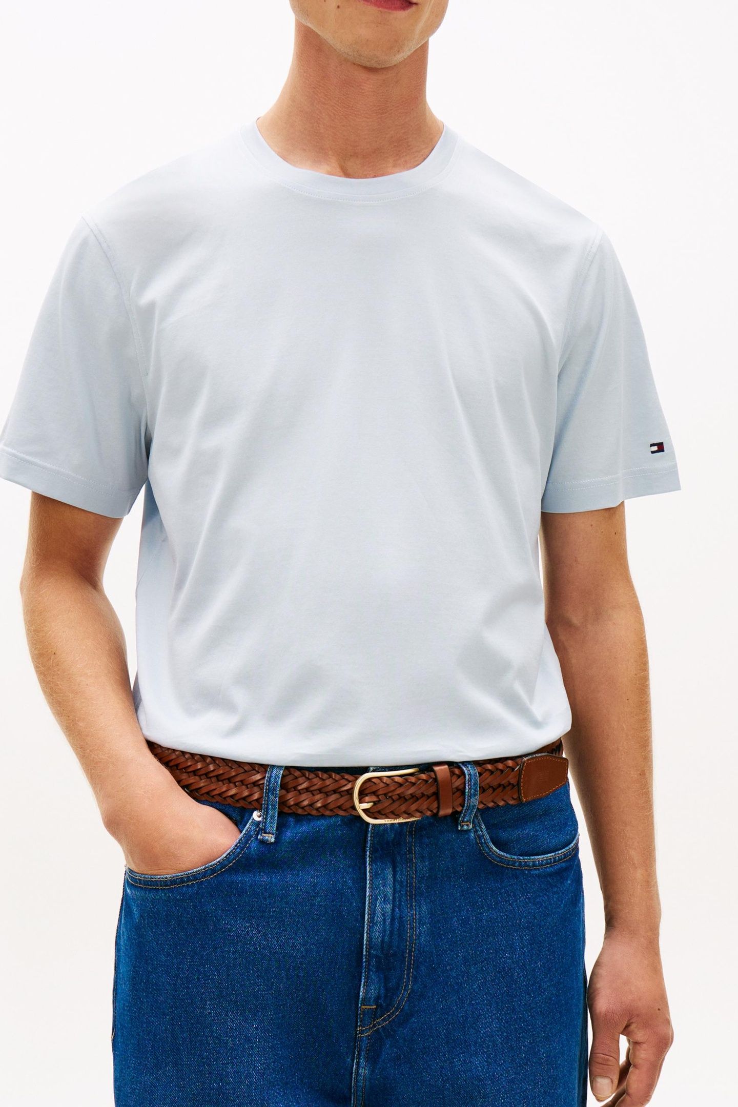 DC ESSENTIAL TEE BREEZY BLUE 3