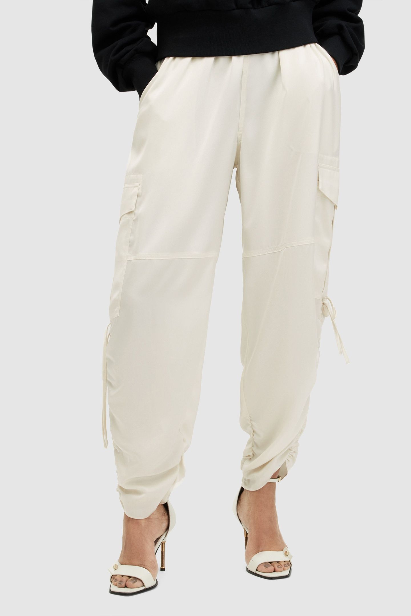 KAYE TROUSER BEIGE WHITE 1