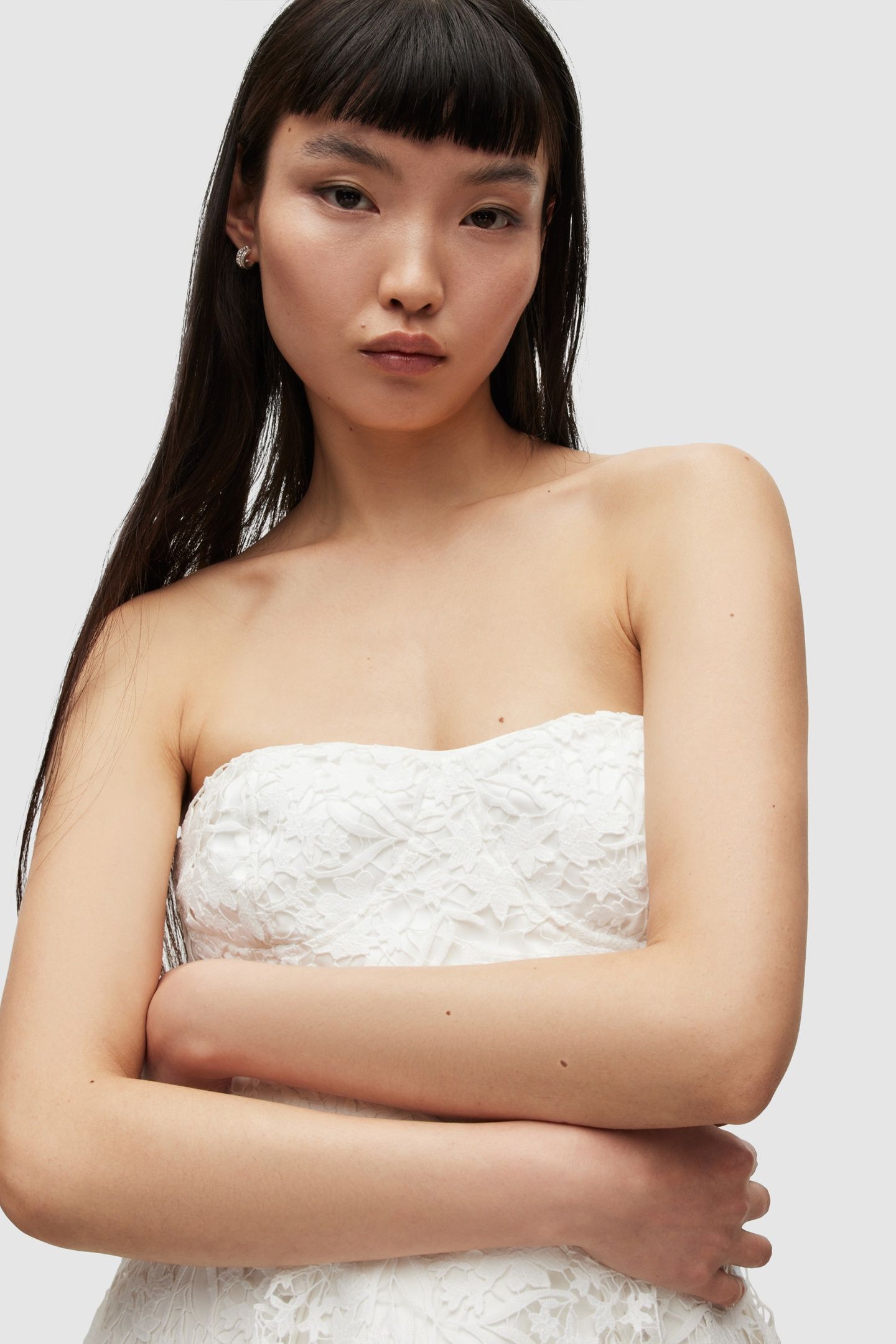 SIENNA BRODERIE TOP CHALK WHITE 6