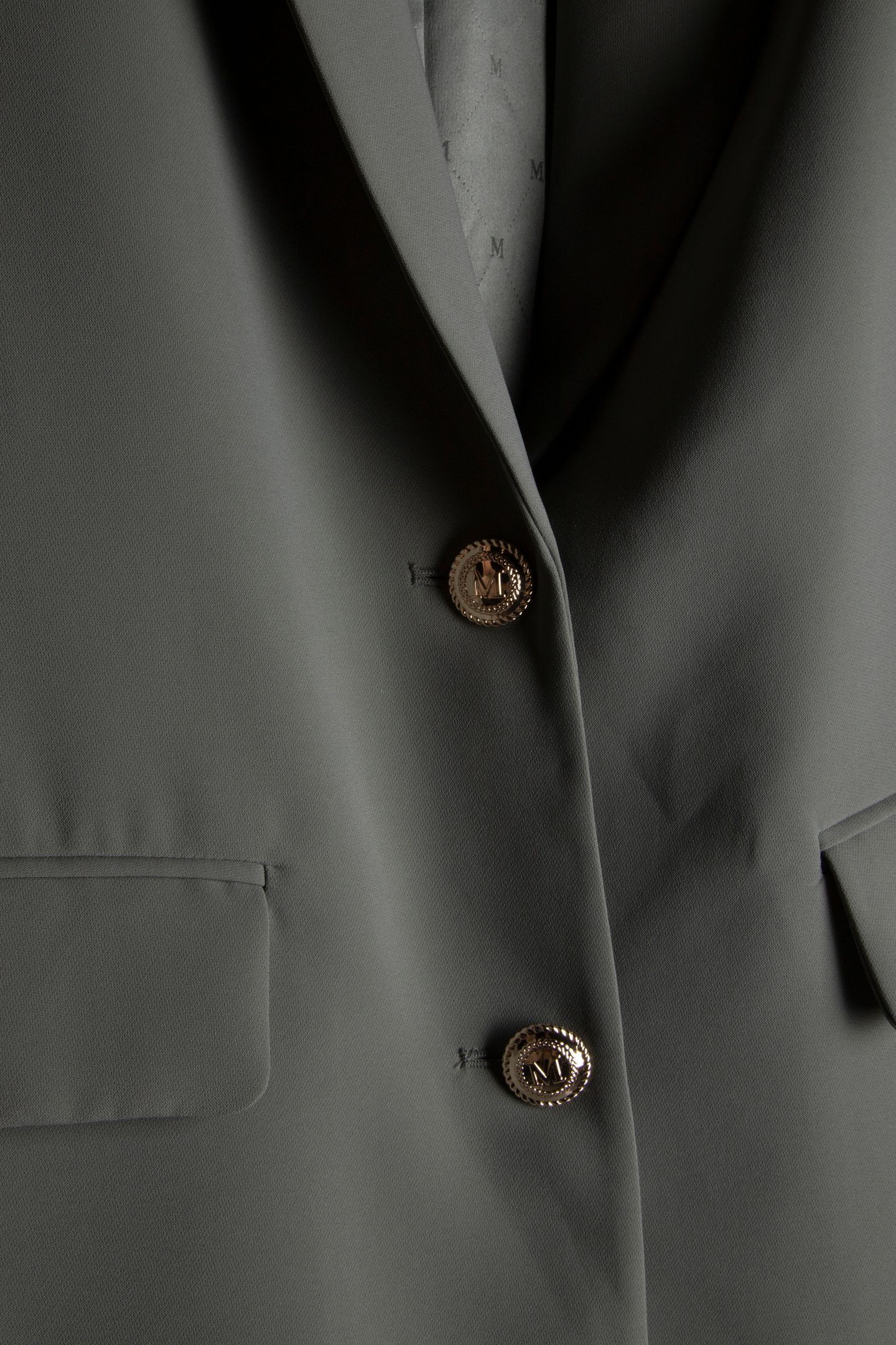 MARCIANO BY GUESS BECKY STRAIGHT BLAZER STONE OLIVE 4