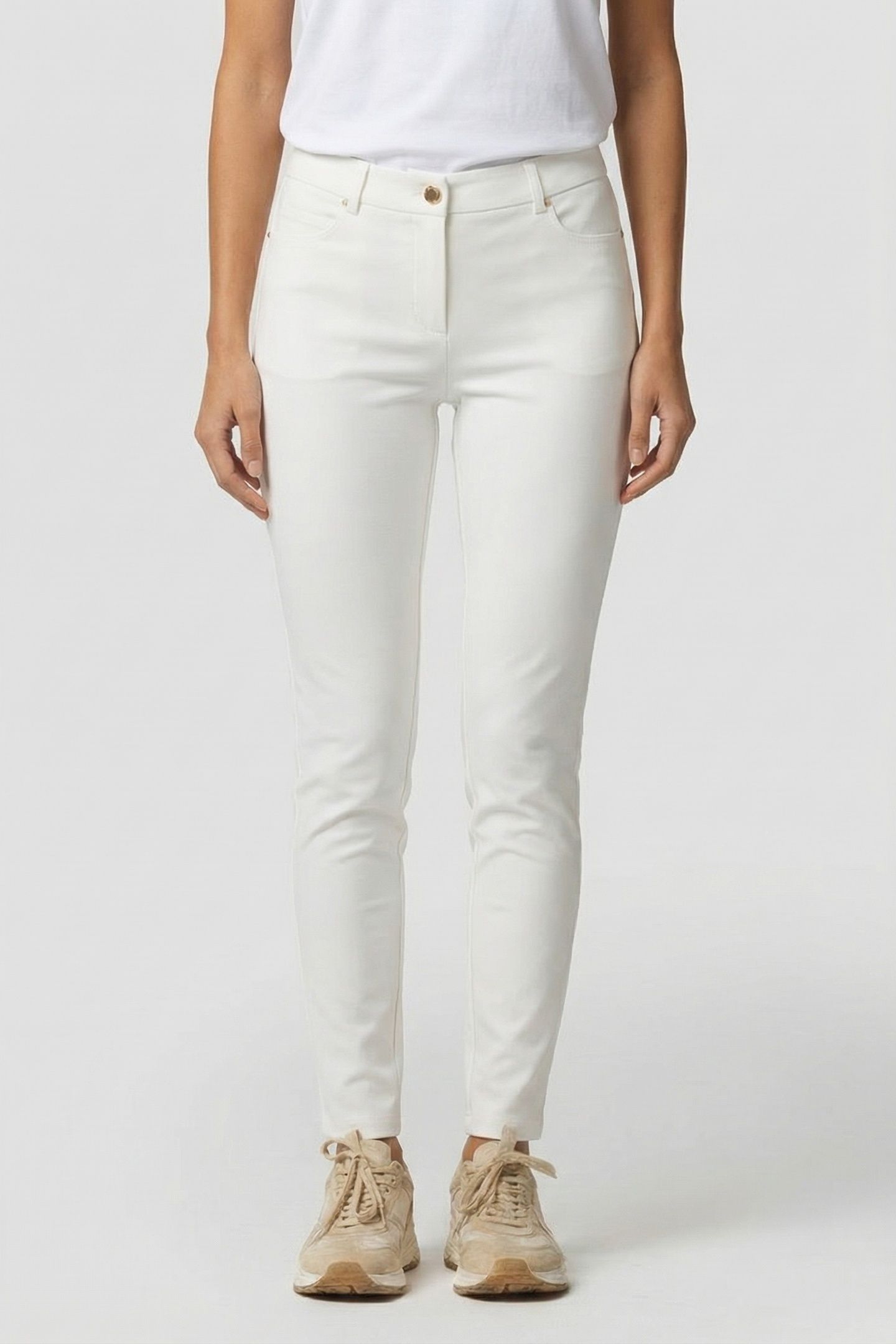 MARCIANO BY GUESS HOLLYWOOD 5 POCKETS PANT MACADAMIA 1