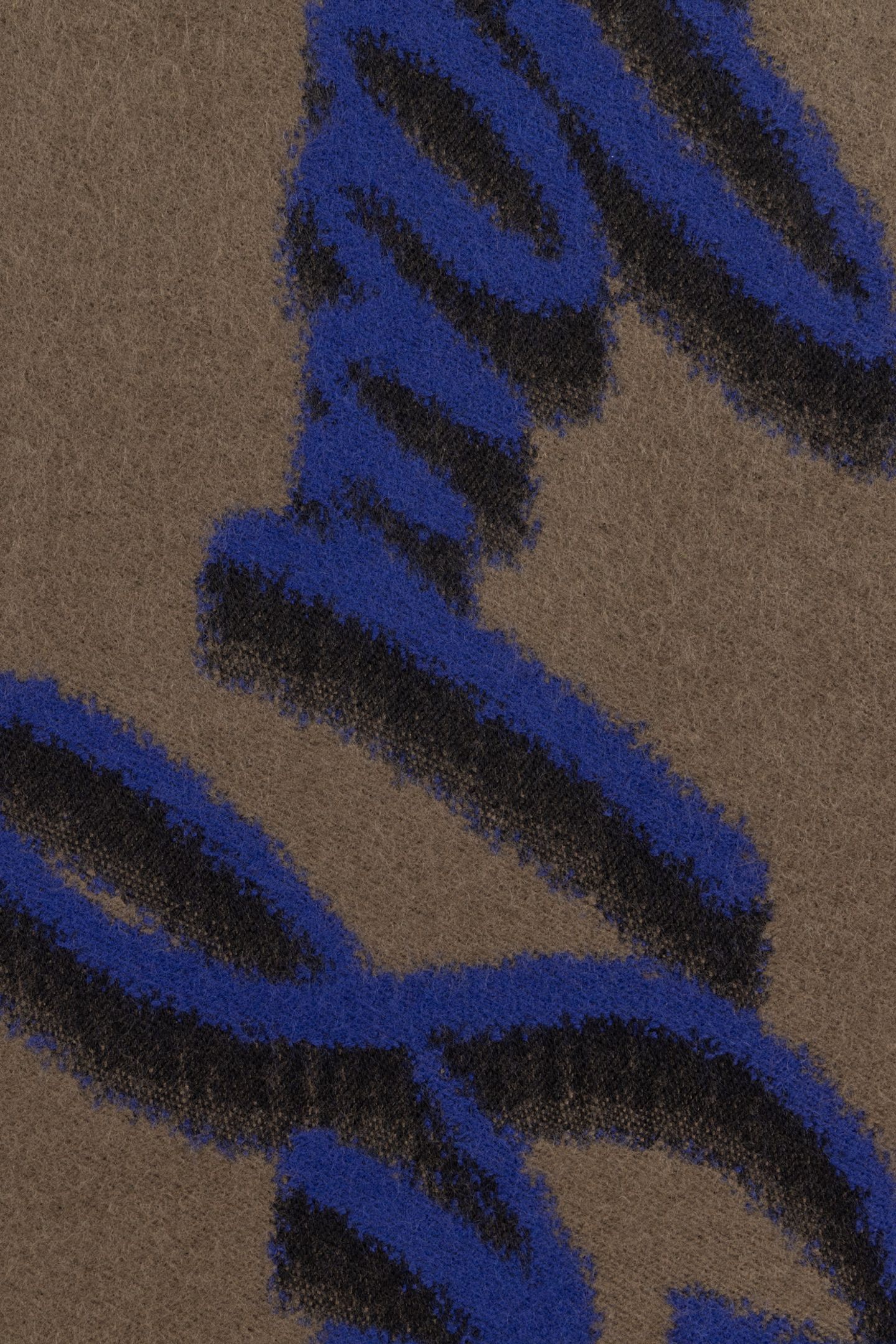 SCARF LOGO COLOR BLOCK KHAKI 6