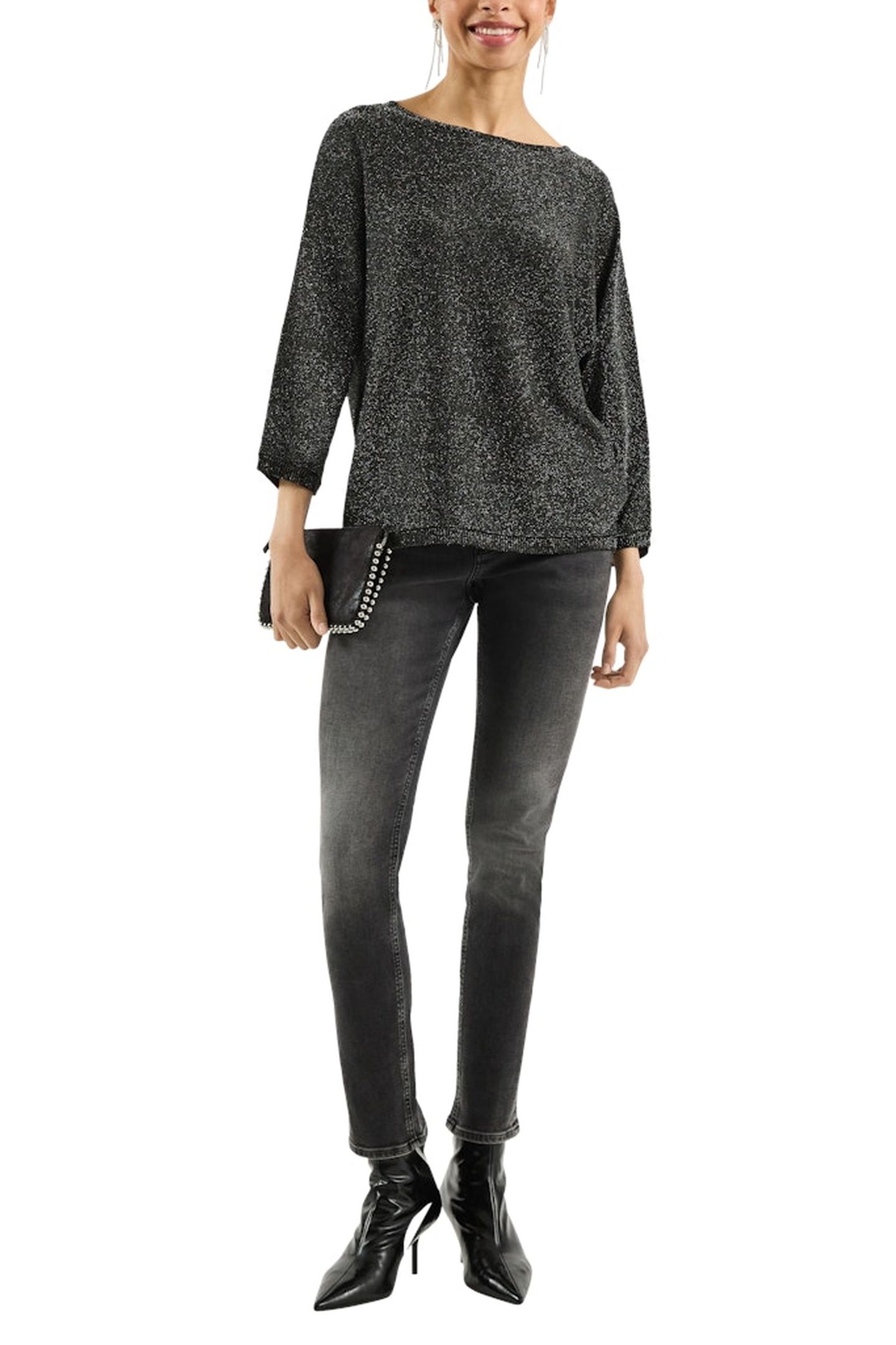 S.OLIVER-QS PULLOVER BLACK 2
