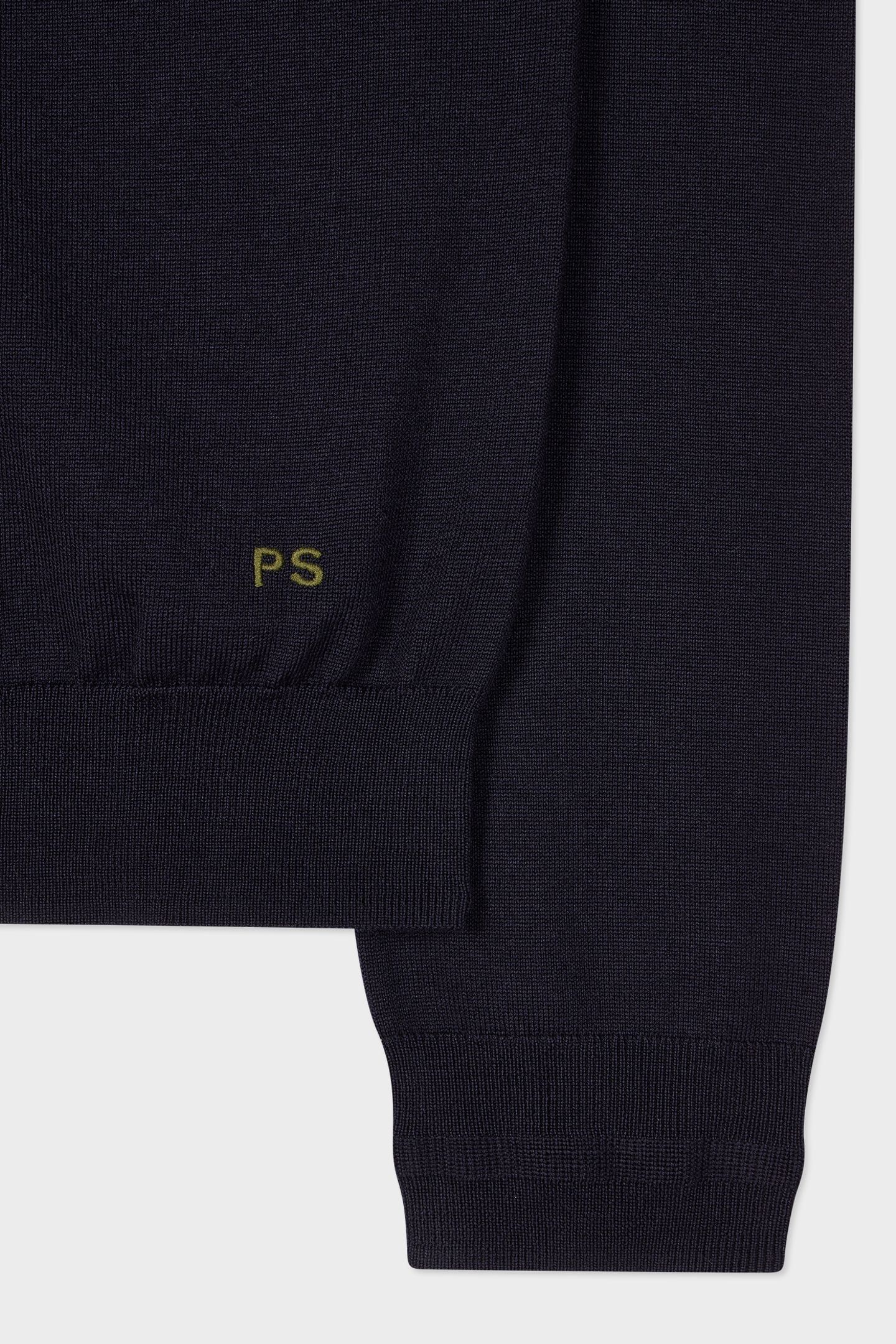 SWEATER ZIP NECK VERY DARK NAVY 3