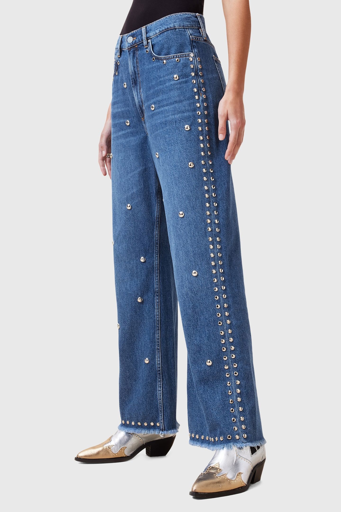 BLAKE STUD JEAN MID INDIGO 3