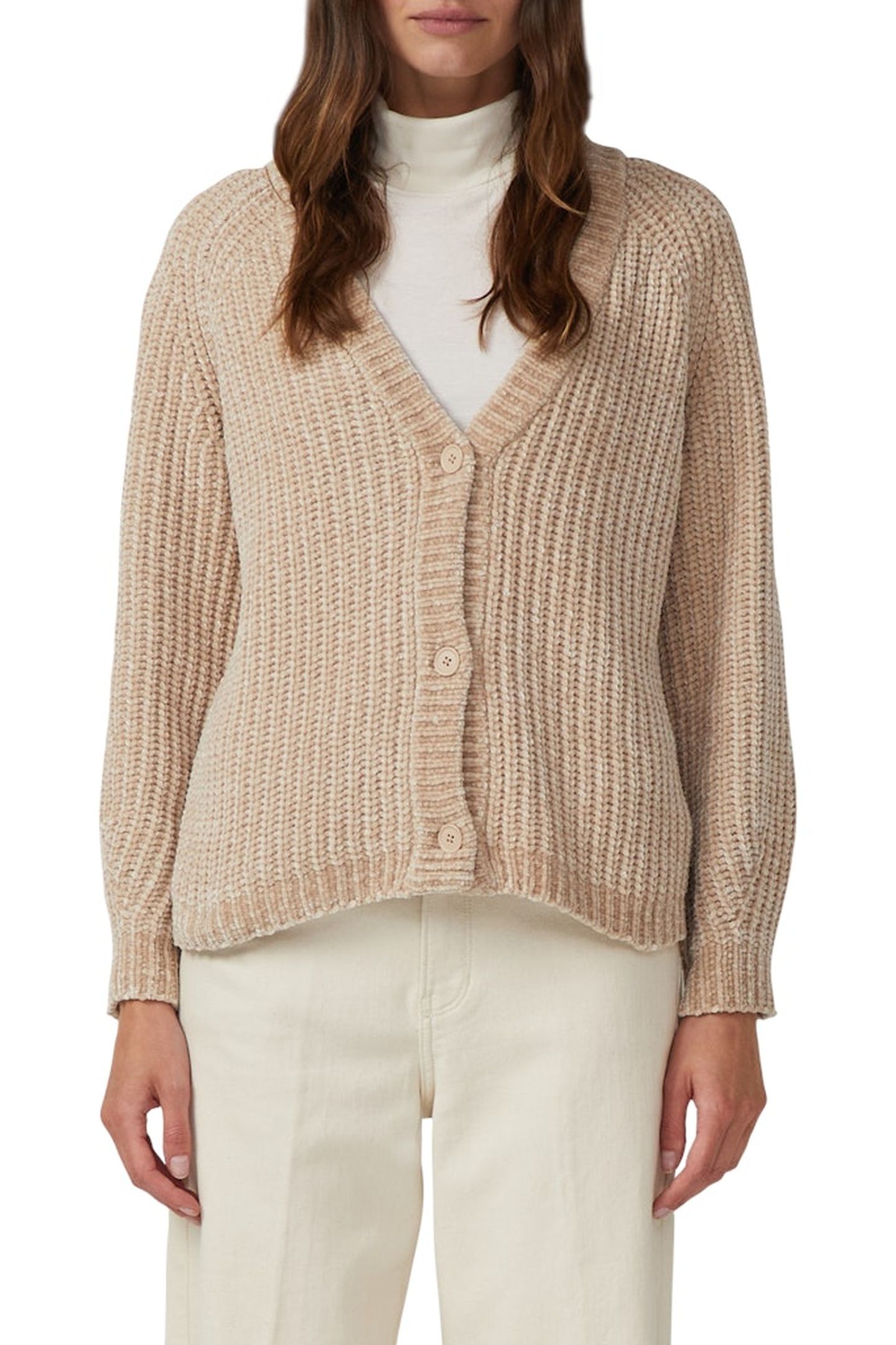S.OLIVER CARDIGAN BEIGE 1