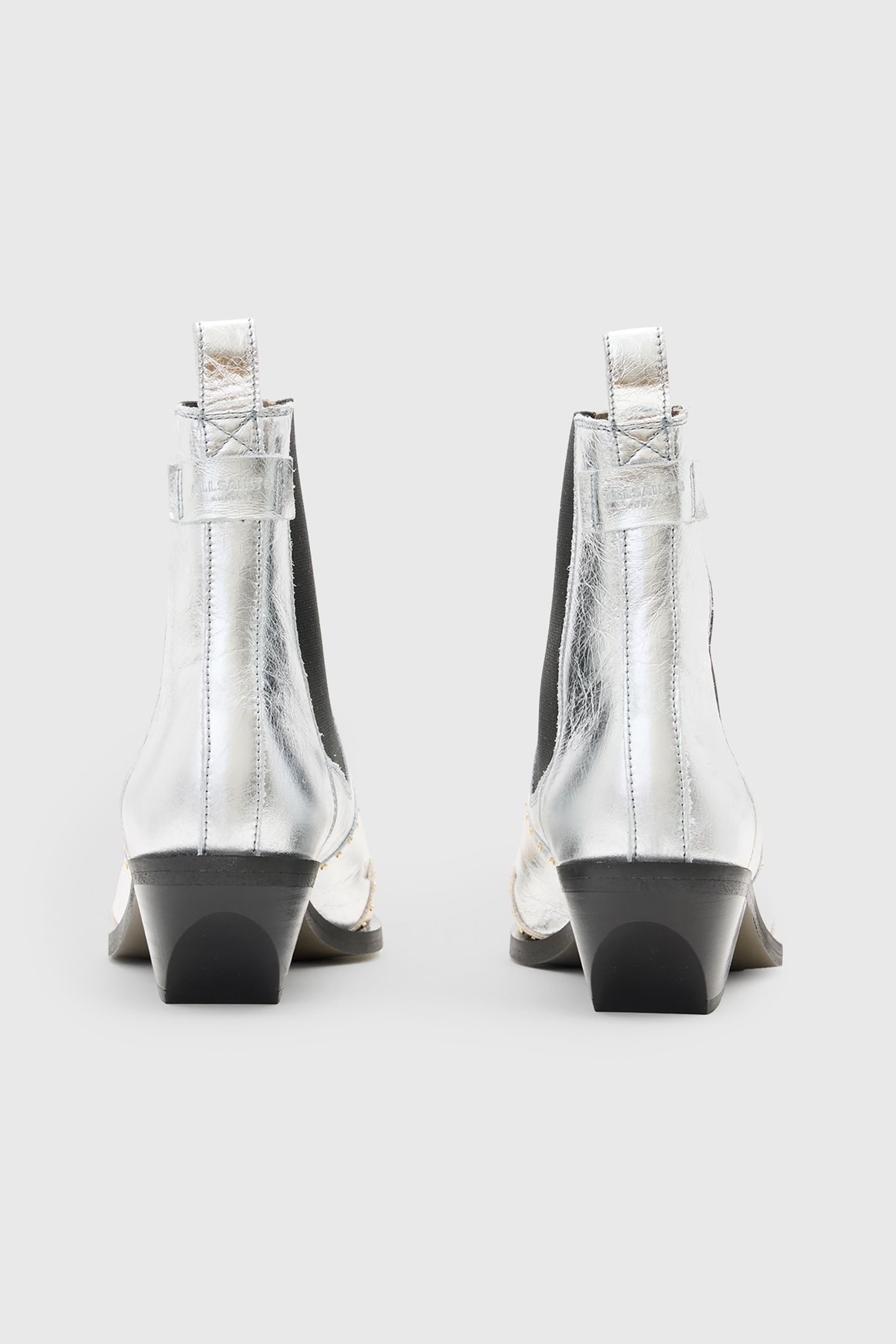 DENVER STUD BOOT SILVER/GOLD 4