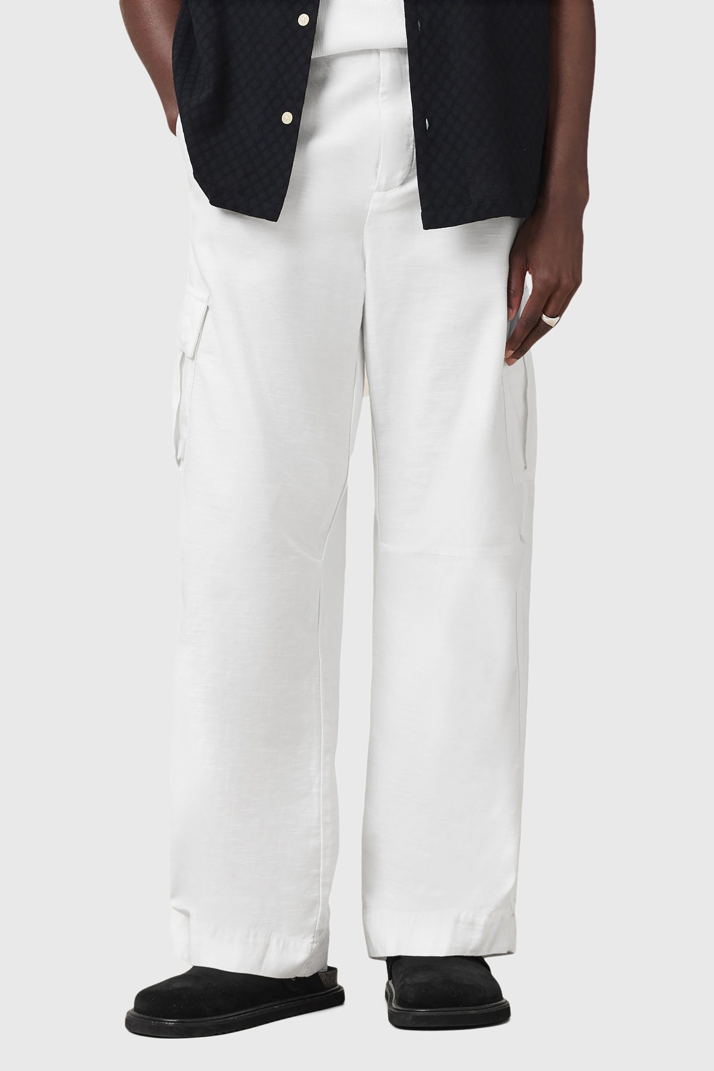 GROVE TROUSER FADED WHITE 2