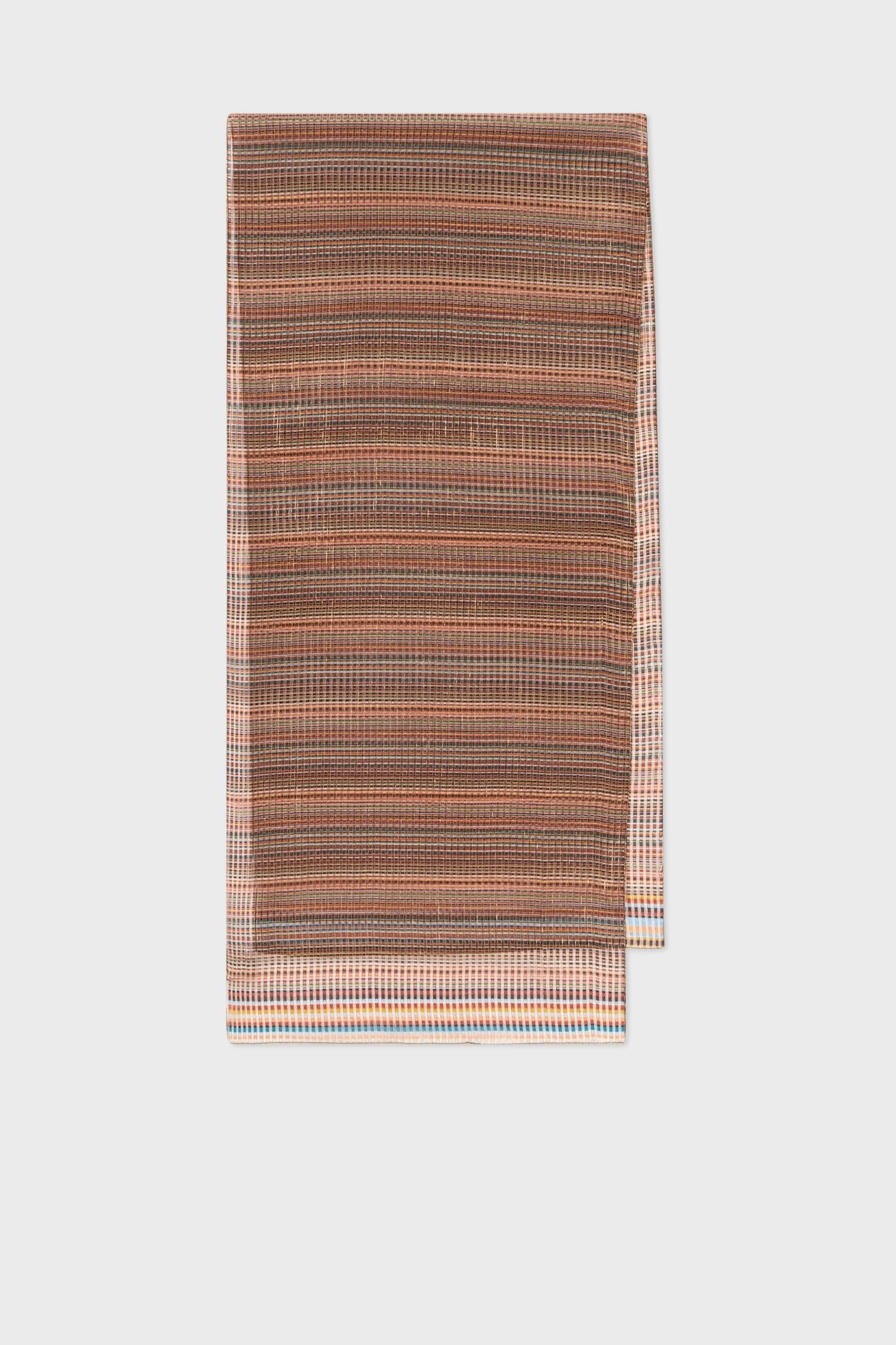 WOSCARF SHINY SIGNT MULTI COLOURED 1