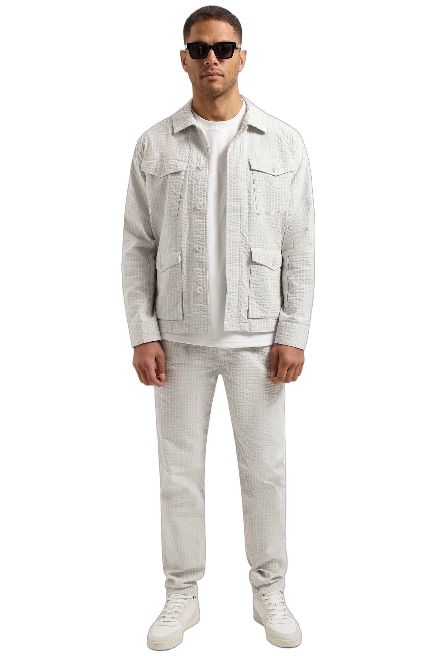 DS-ALCIE SAFARI JACKET SILVER BIRCH 2
