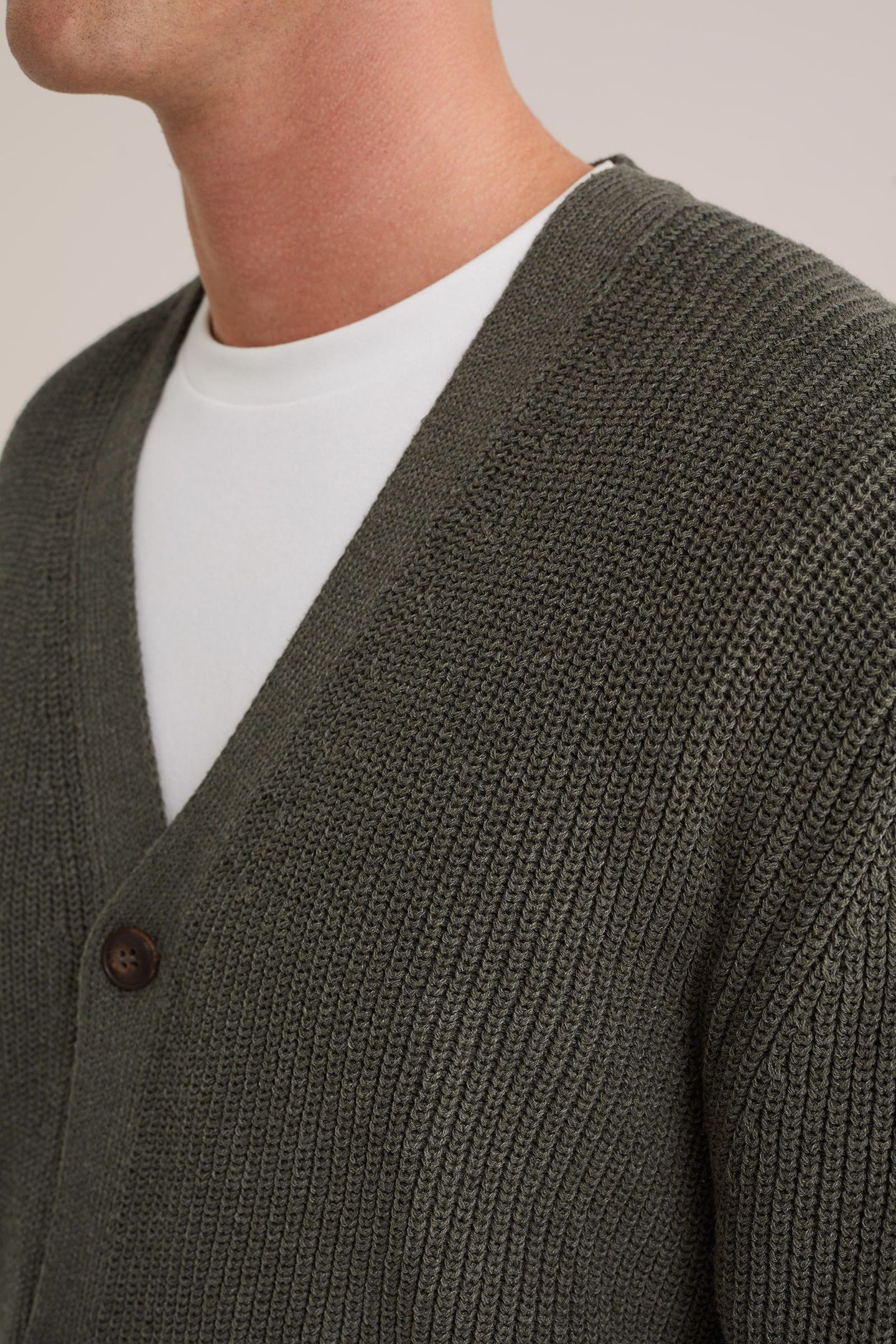 CARDIGAN DARK GREEN 5