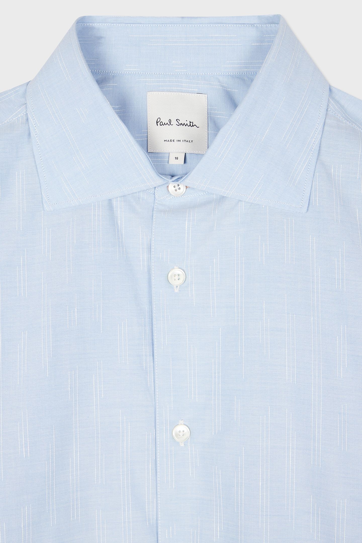 S/C SLIM FIT SHIRT LIGHT BLUE 3