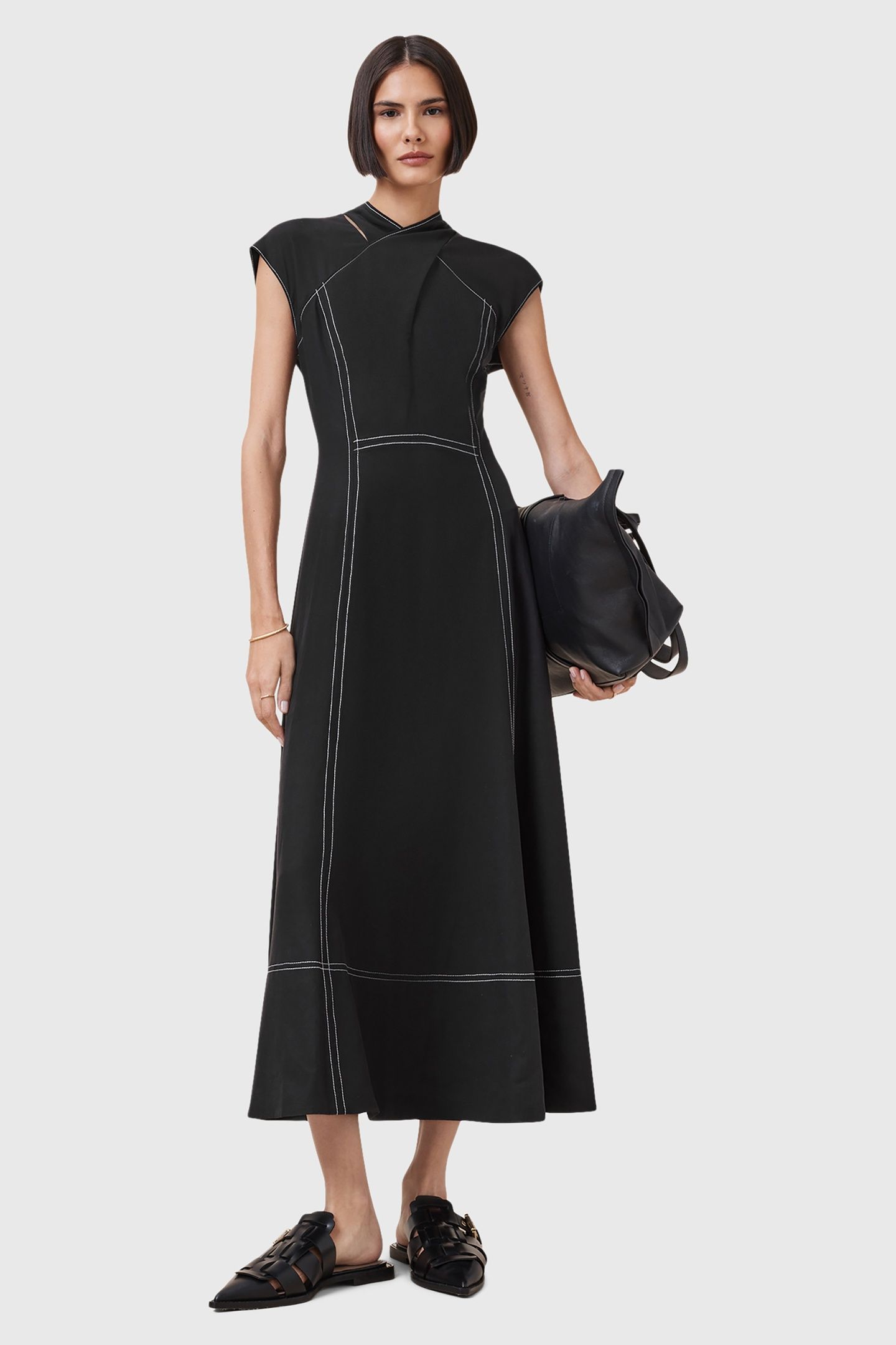 AMARI DRESS BLACK 1