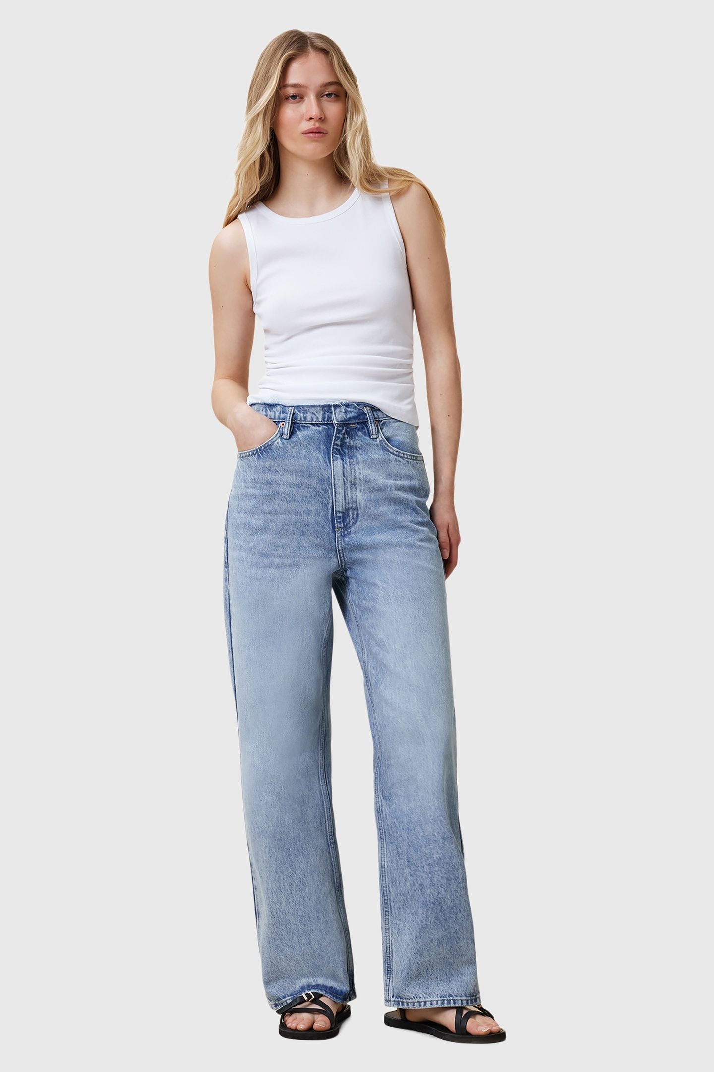 BLAKE FRAY JEAN LIGHT INDIGO 3