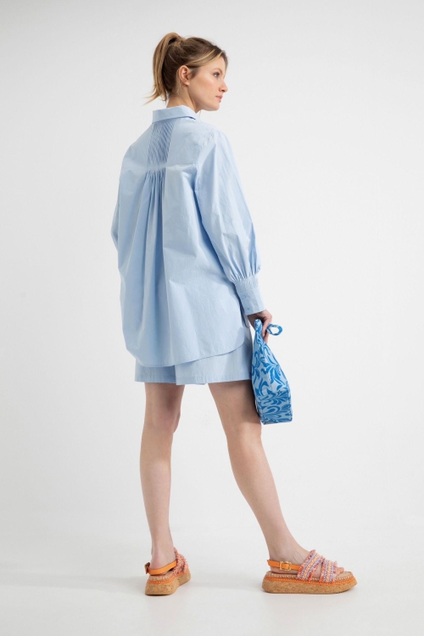 DENNIS SHORTS LIGHT BLUE 4