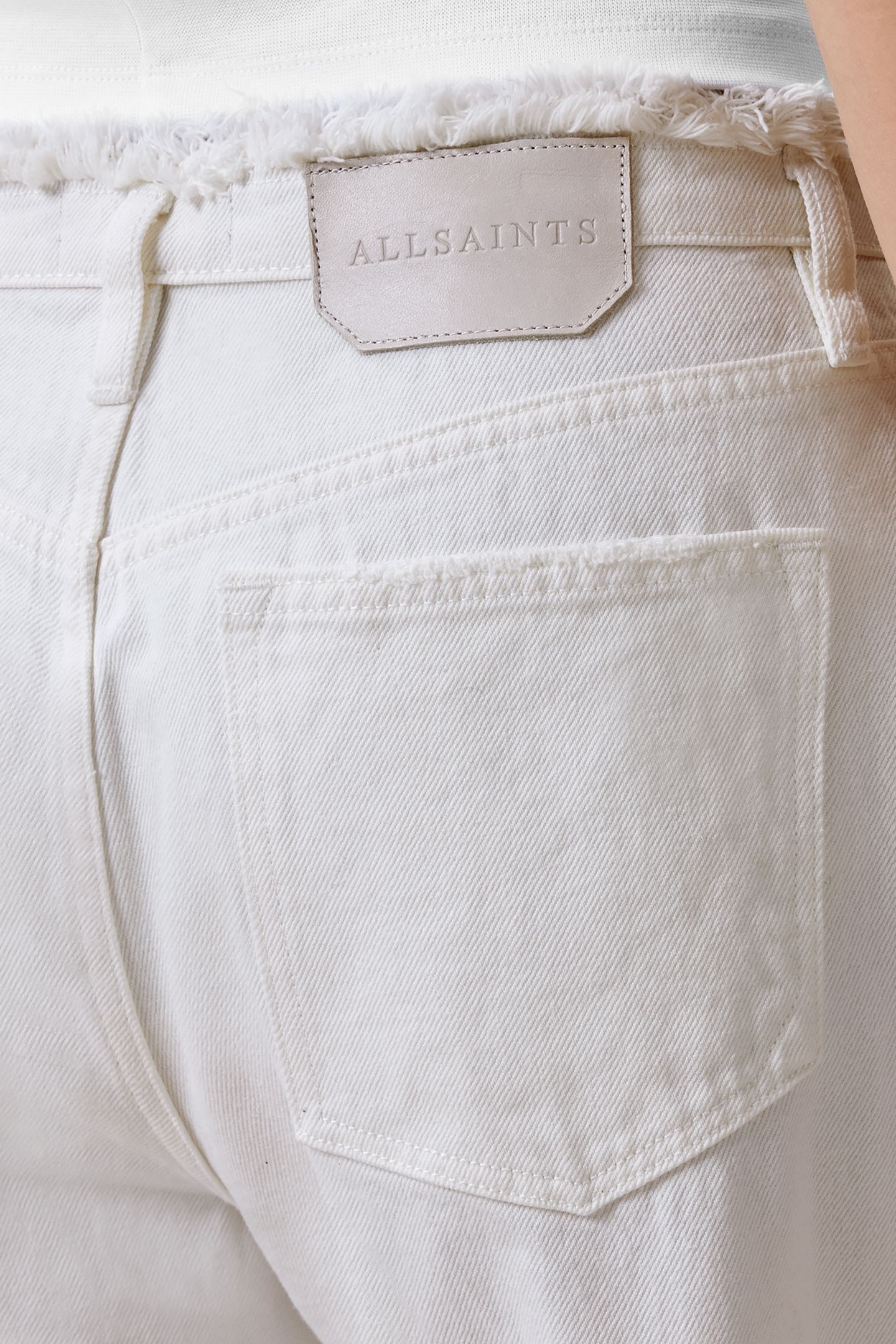 BLAKE FRAY JEAN CHALK WHITE 7