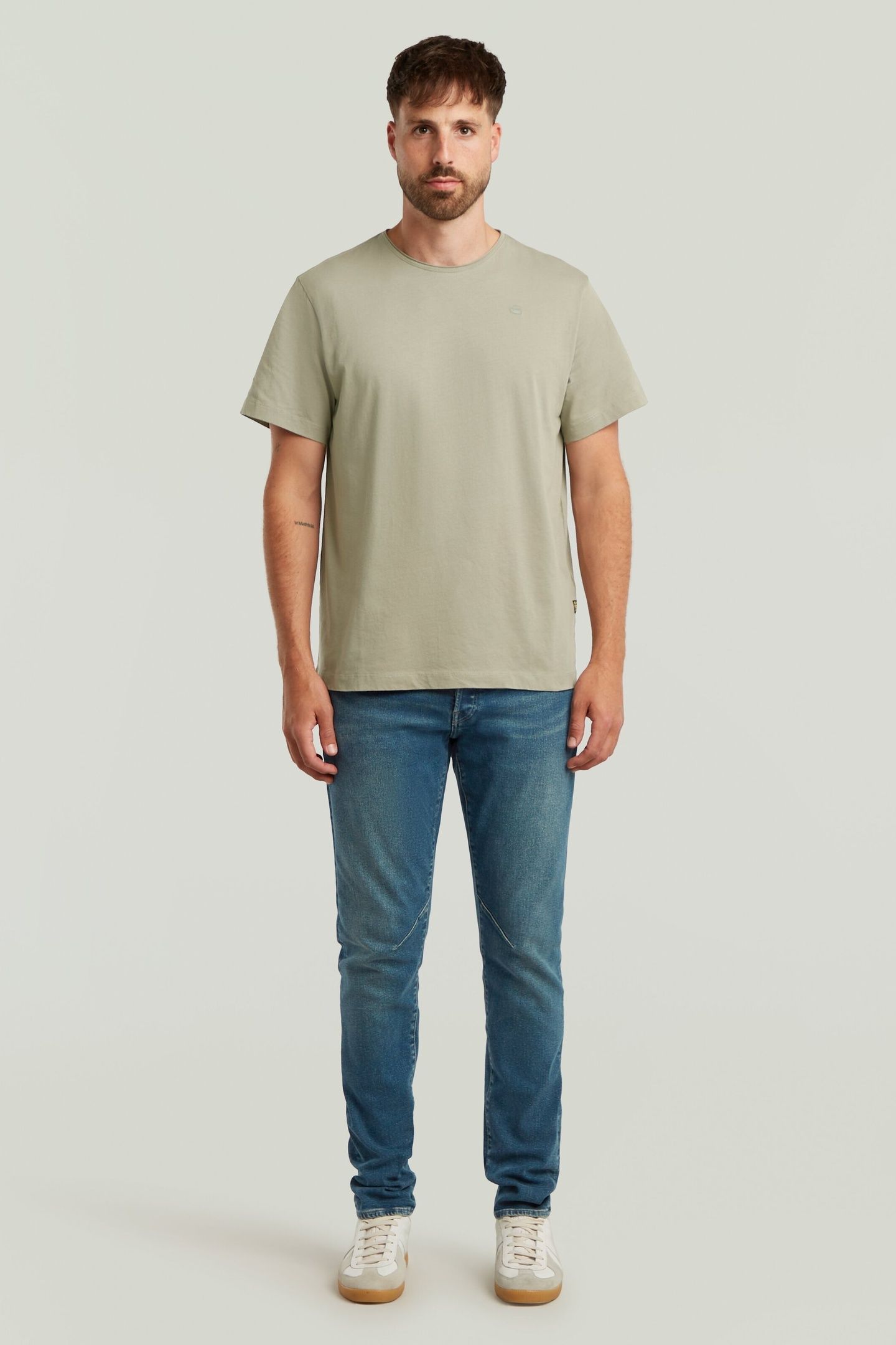 ESSENTIAL RAW NECK R T S/S SHAMROCK 1