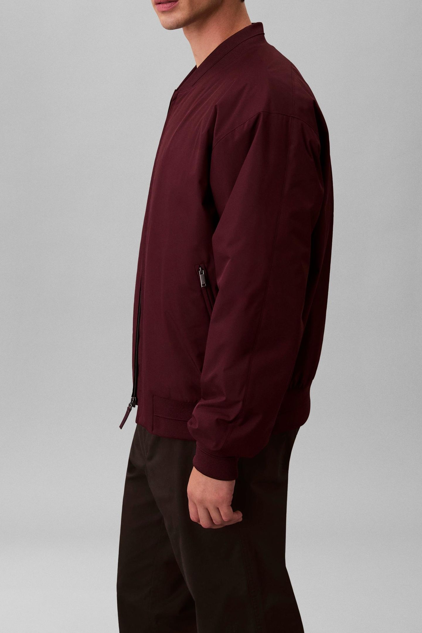 LS SPORTSWEAR TECH FABRIC BOMBER JACKET WINETASTING 4