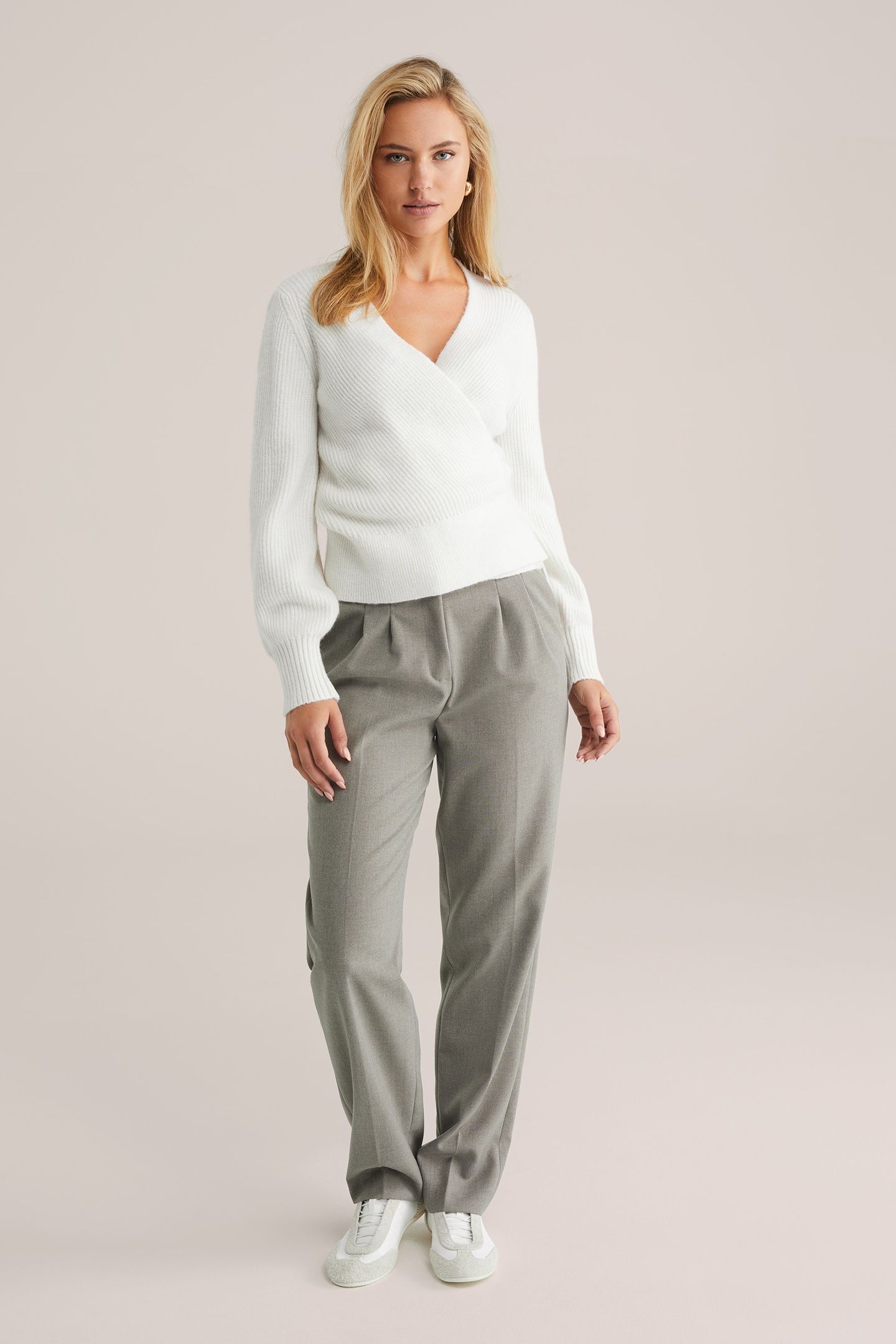 WRAP CARDIGAN OFF-WHITE 3