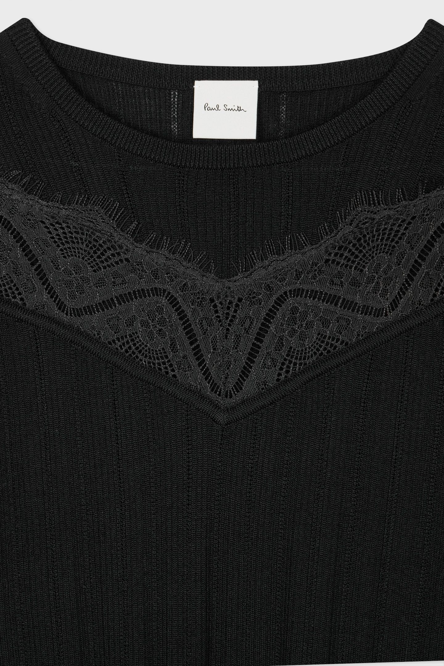KNITTED DRESS BLACK 7
