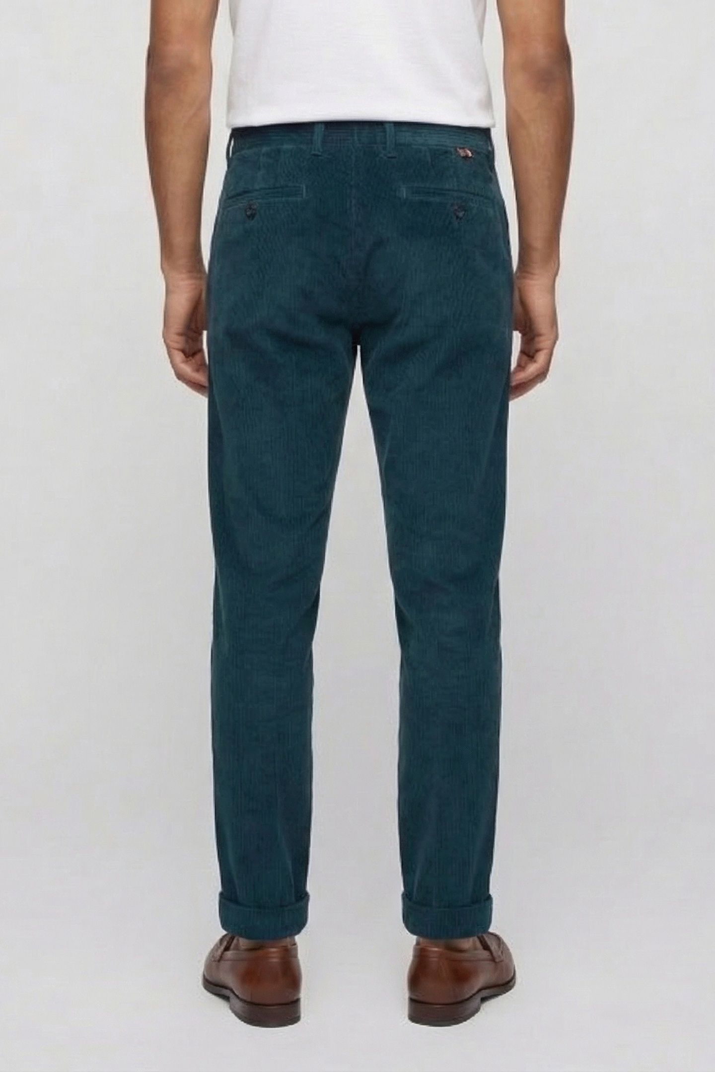 TROUSER PETROL GREEN 4
